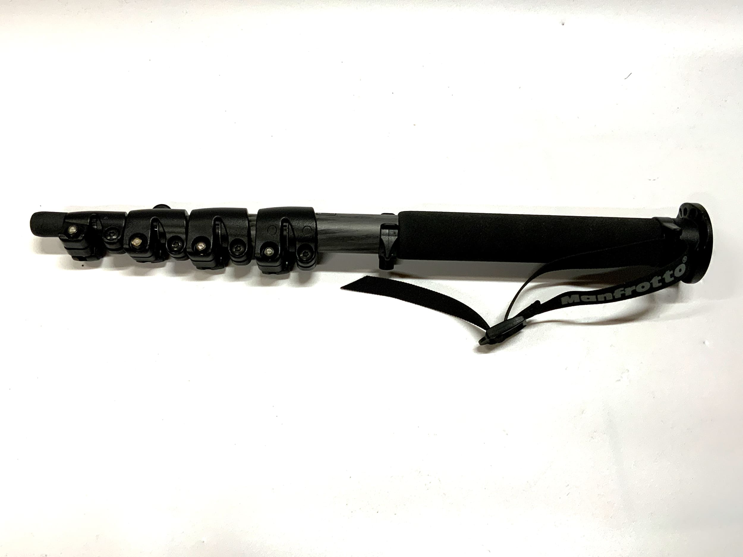 Manfrotto 695CX Monopod schwarz Carbon Fiber Einbein Kohlefaserstativ