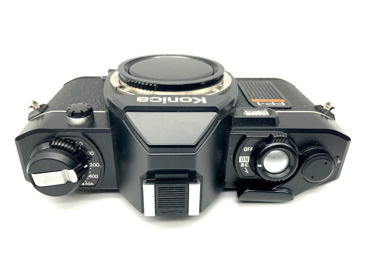 Konica FP-1 Programm SLR in OVP 35mm SLR analog Body (Konica AR)