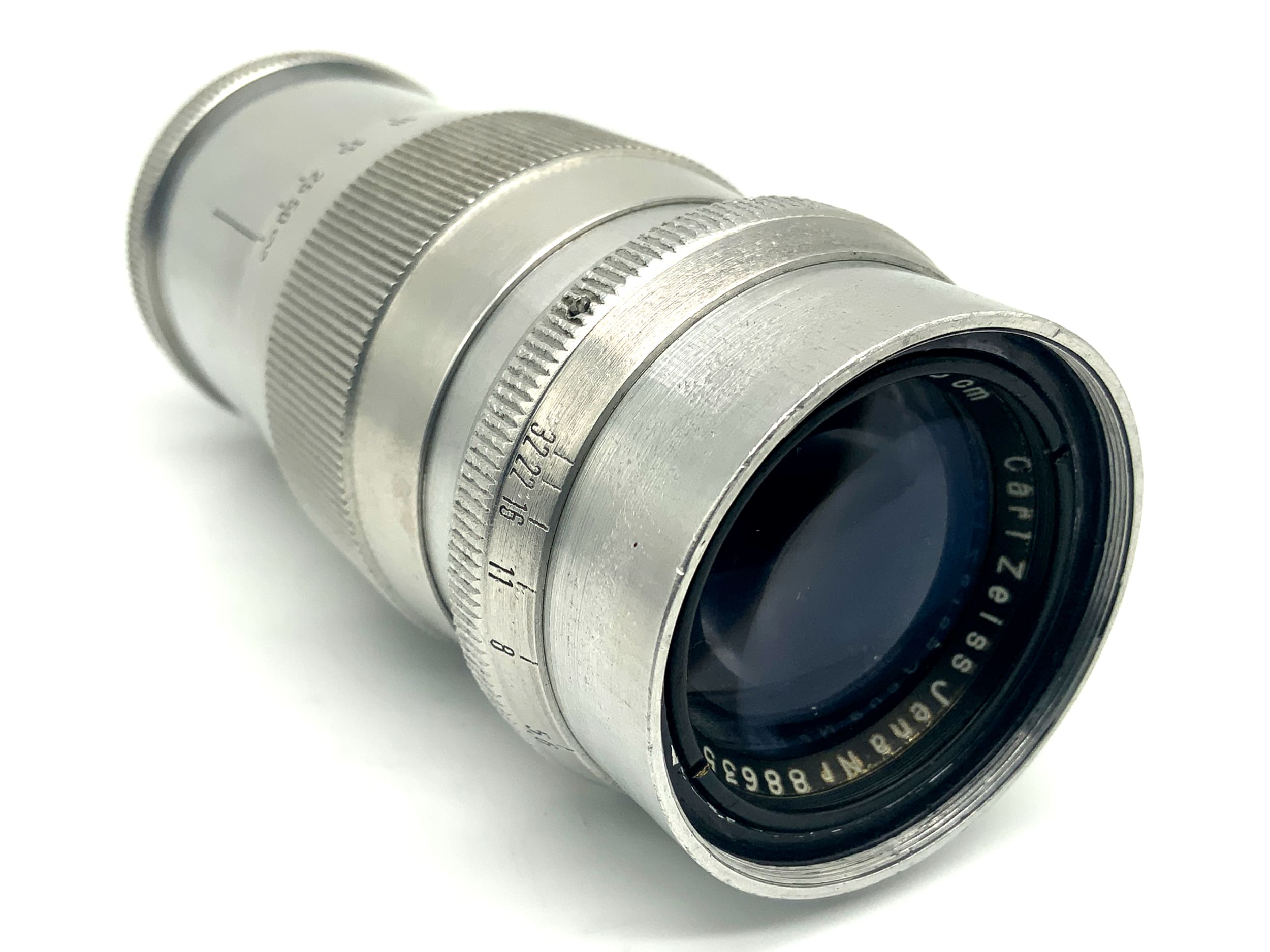 Carl Zeiss Jena Tessar 135mm 1:4.5 Objektiv Festbrennweite (Exa)