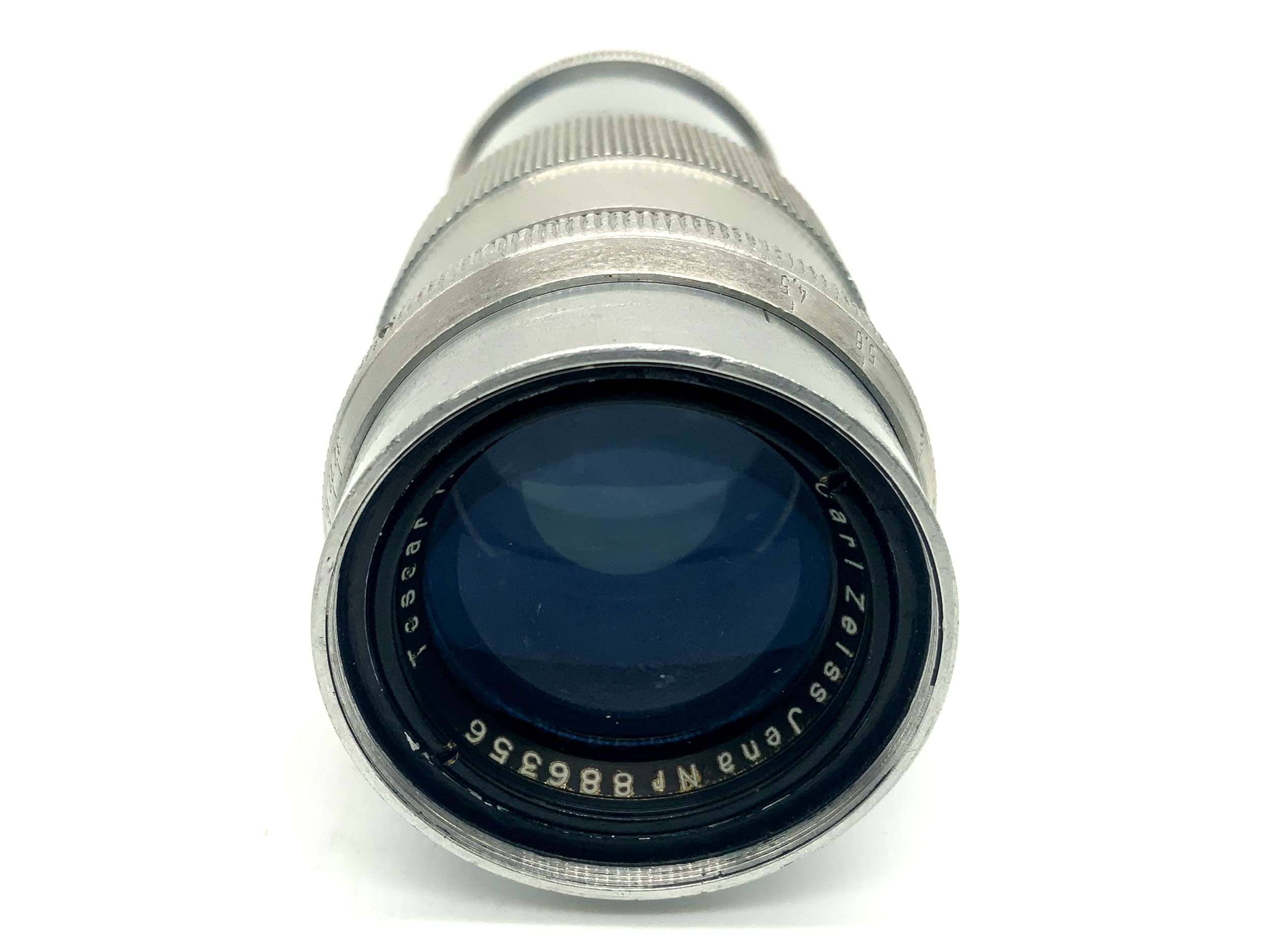 Carl Zeiss Jena Tessar 135mm 1:4.5 Objektiv Festbrennweite (Exa)