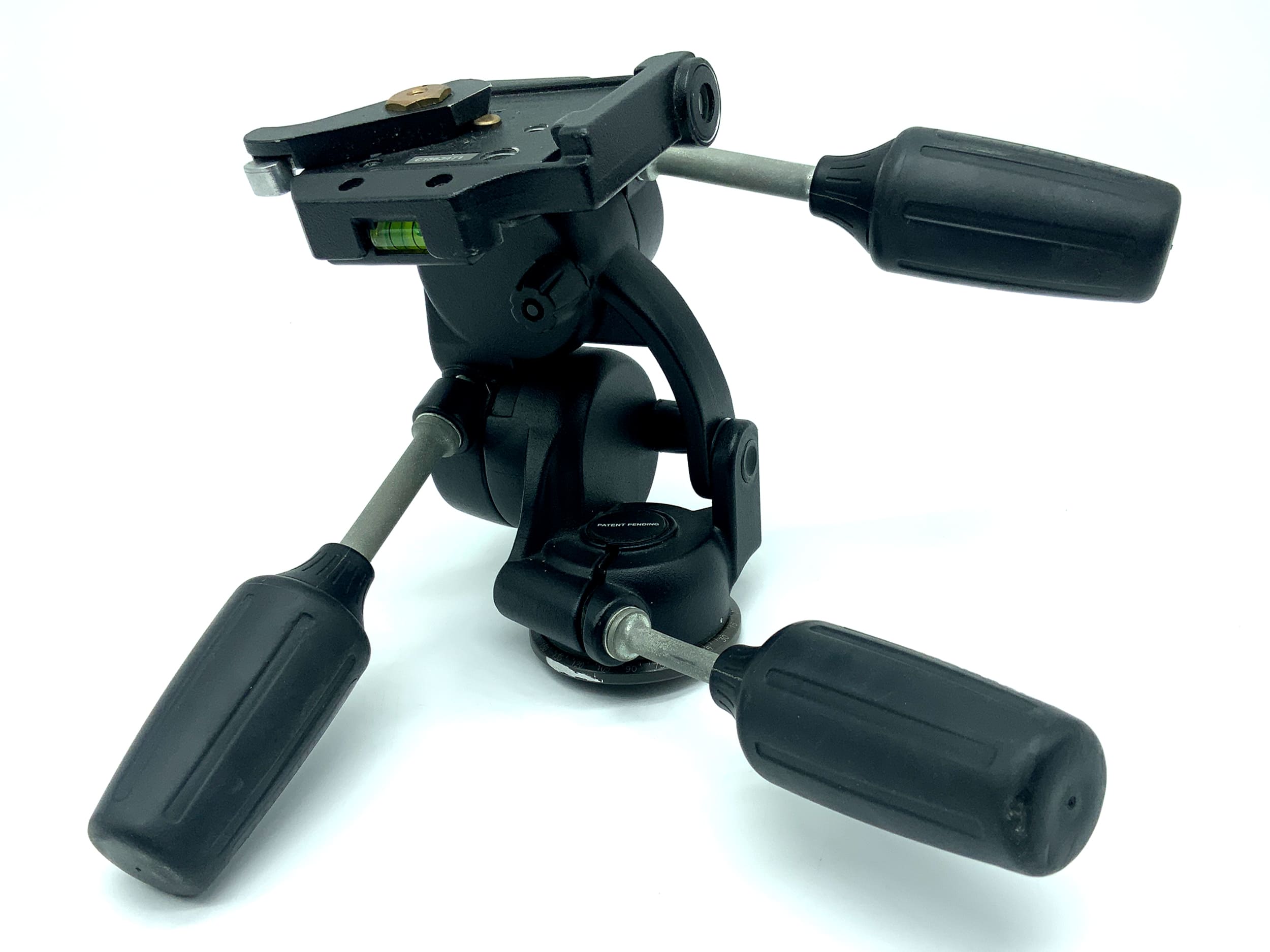 Manfrotto 808RC4 Stativkopf schwarz 3 Wege Schwenkkopf Neigekopf