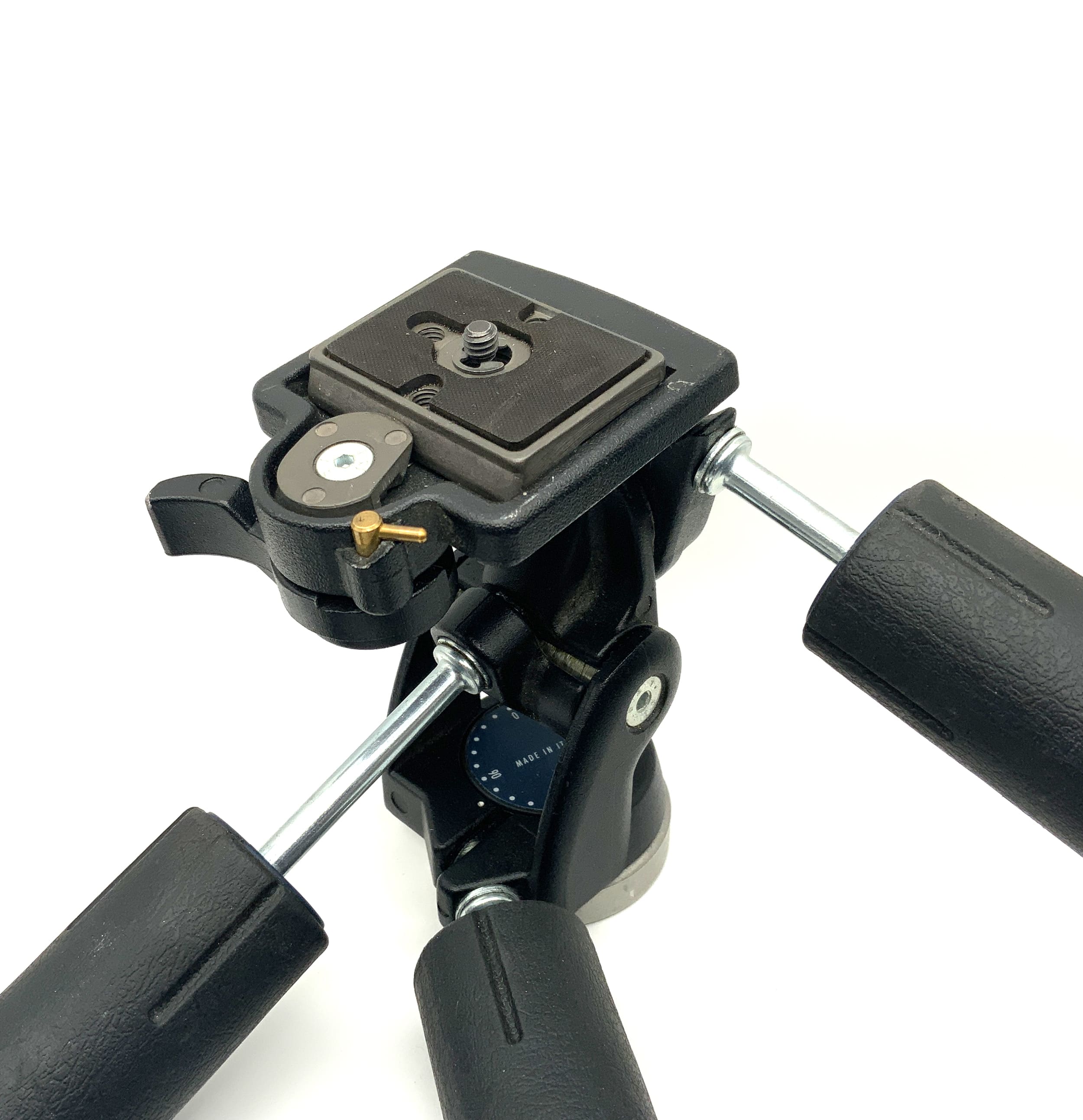 Manfrotto 141 RC Stativkopf schwarz 3 Wege Schwenkkopf Neigekopf