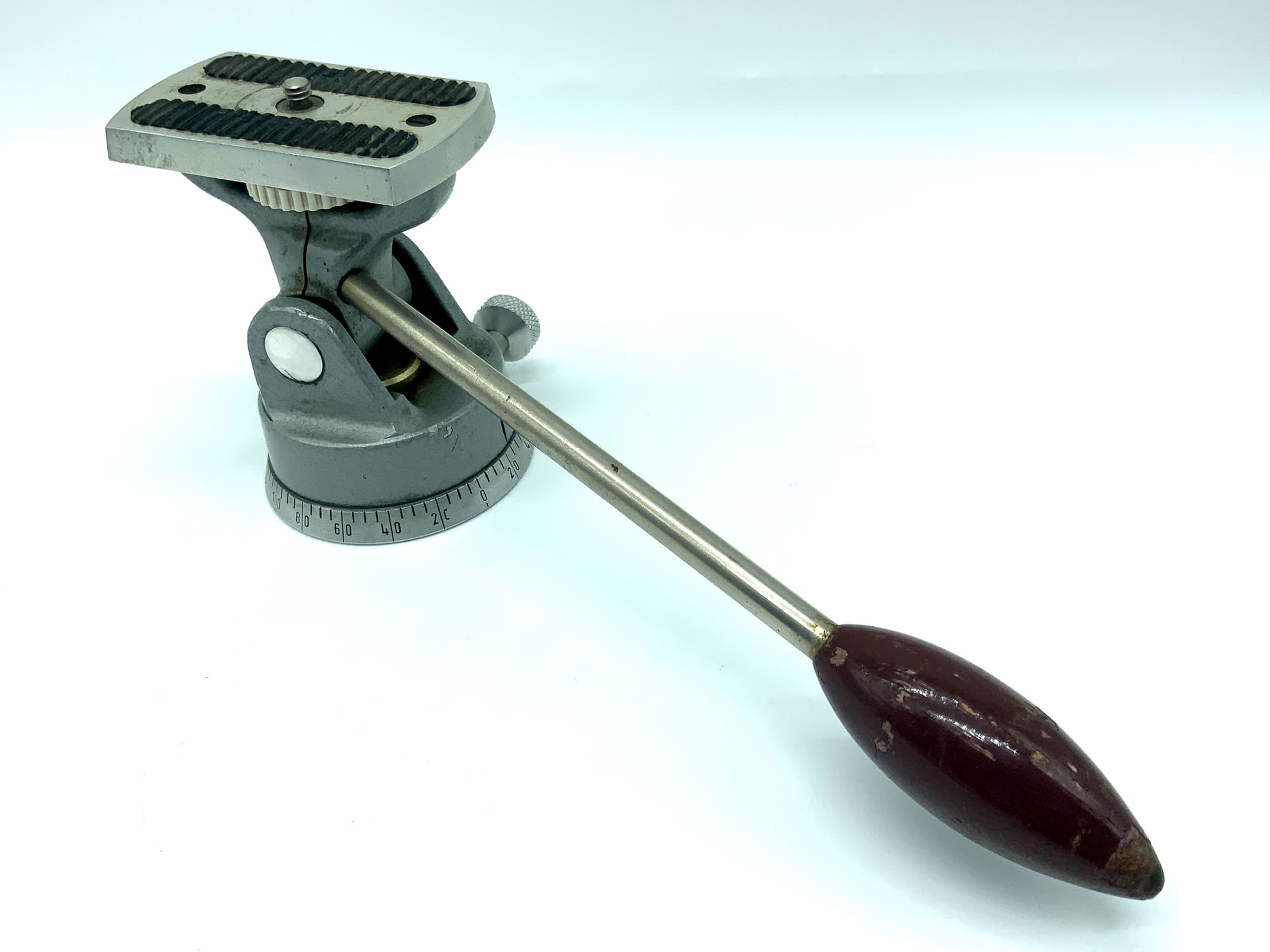 Berlebach Mulda Stativkopf silber