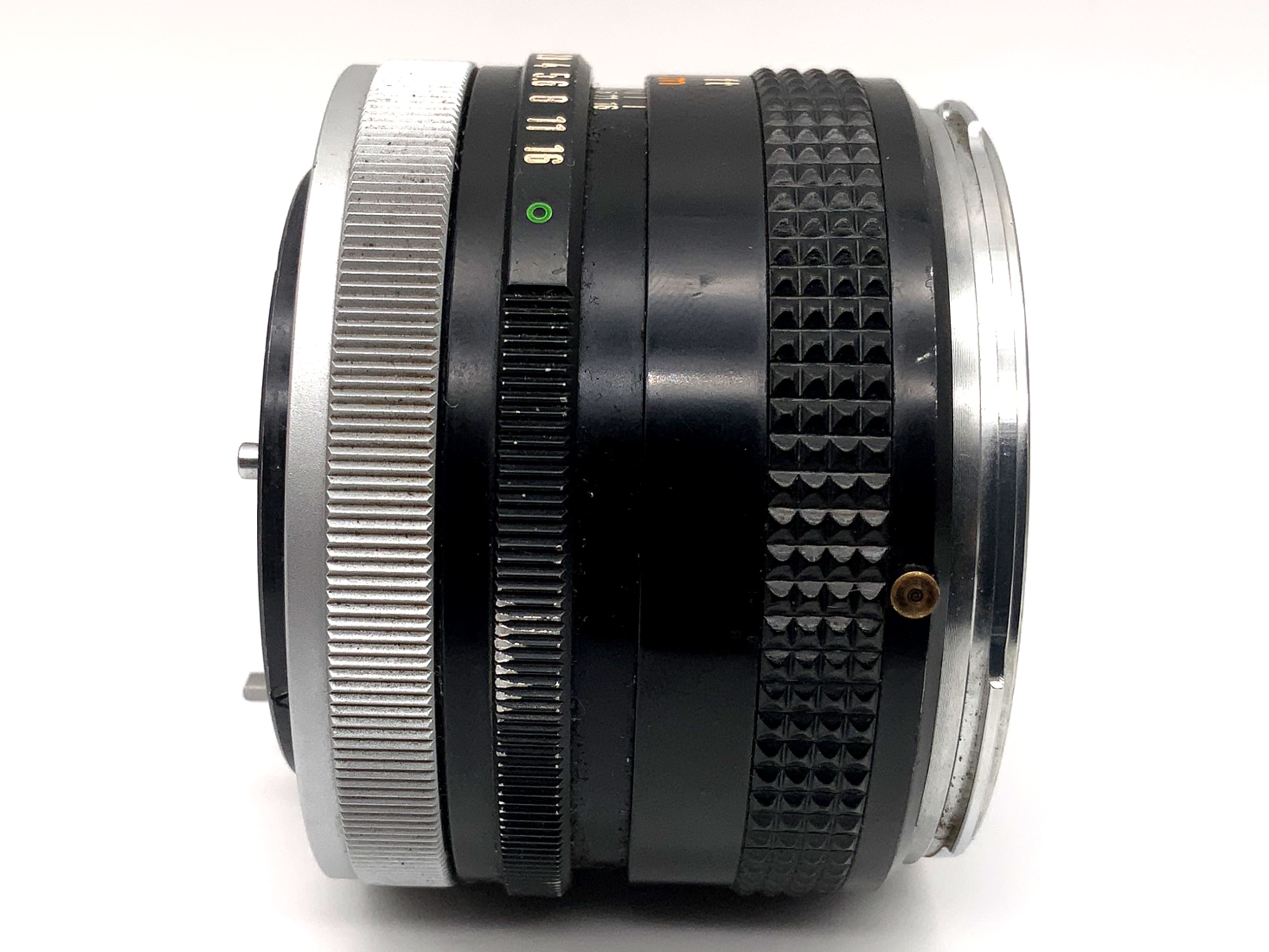 Canon 50mm 1:1.8 Objektiv FD mit Macro-Anschluss Festbrennweite (Canon FD)