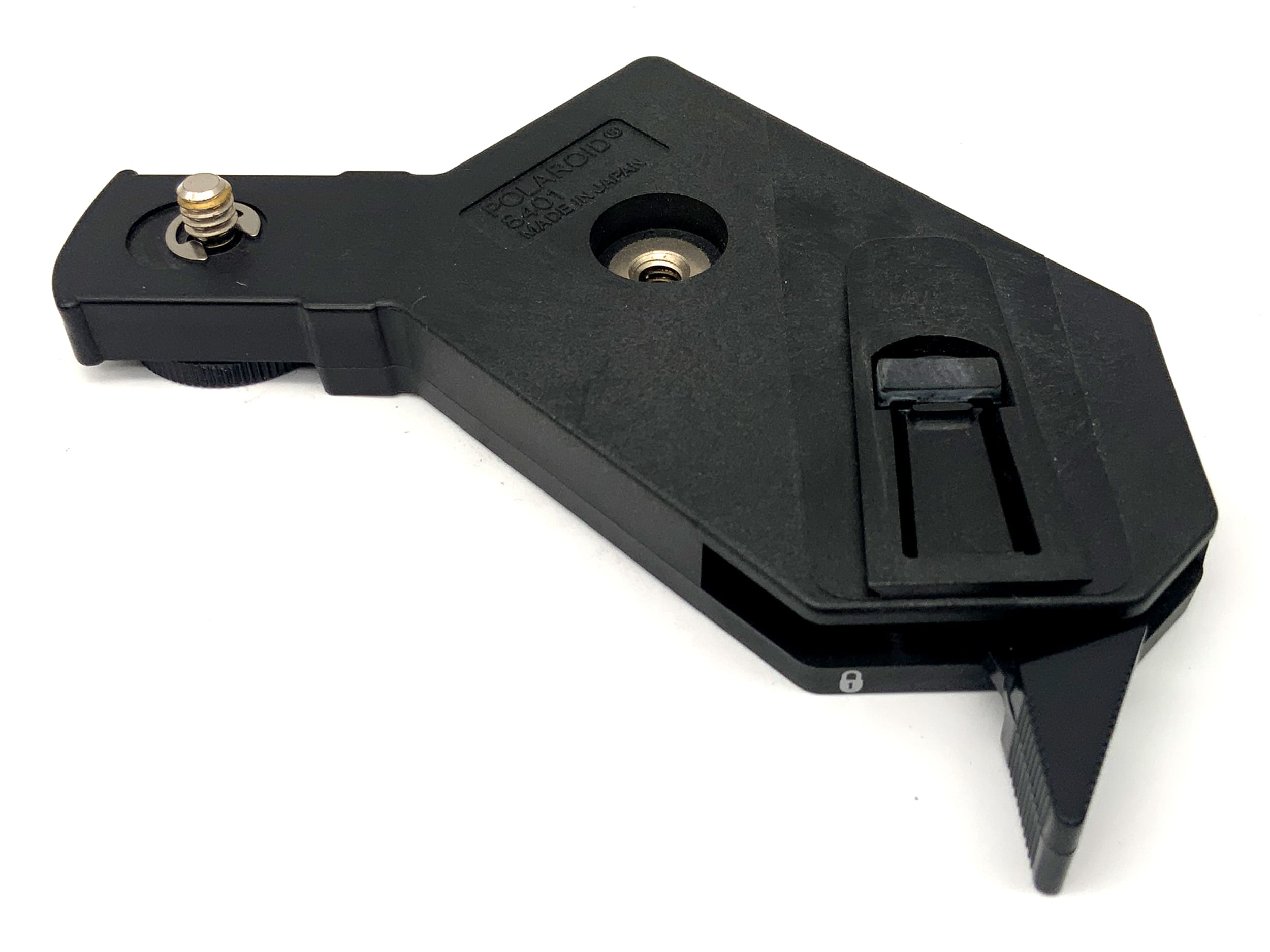 Polaroid 8401 Stativkopf schwarz Blitzadapter Blitzgestell