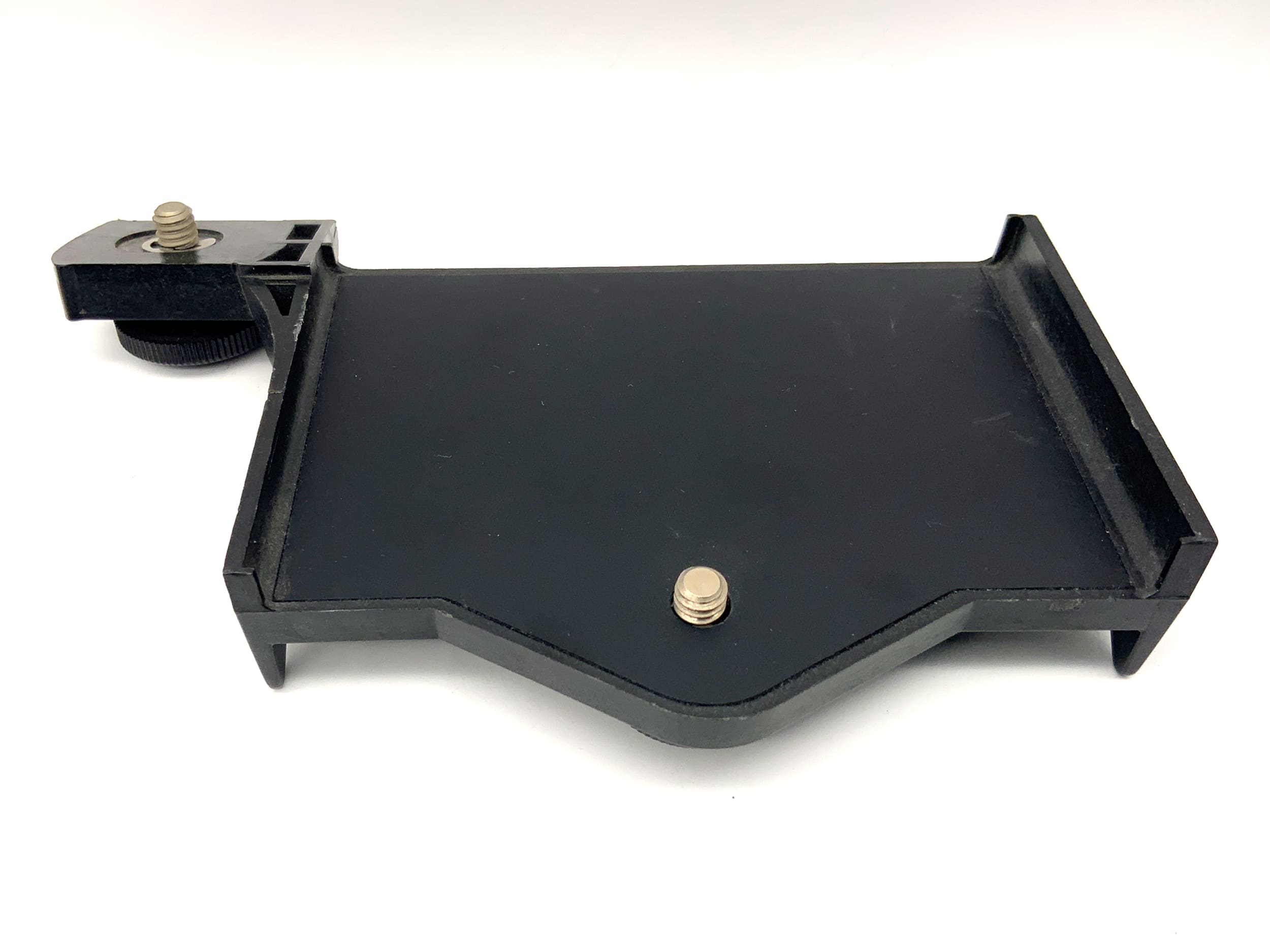 Polaroid 8402 Stativkopf schwarz Blitzadapter Blitzgestell für SX-70