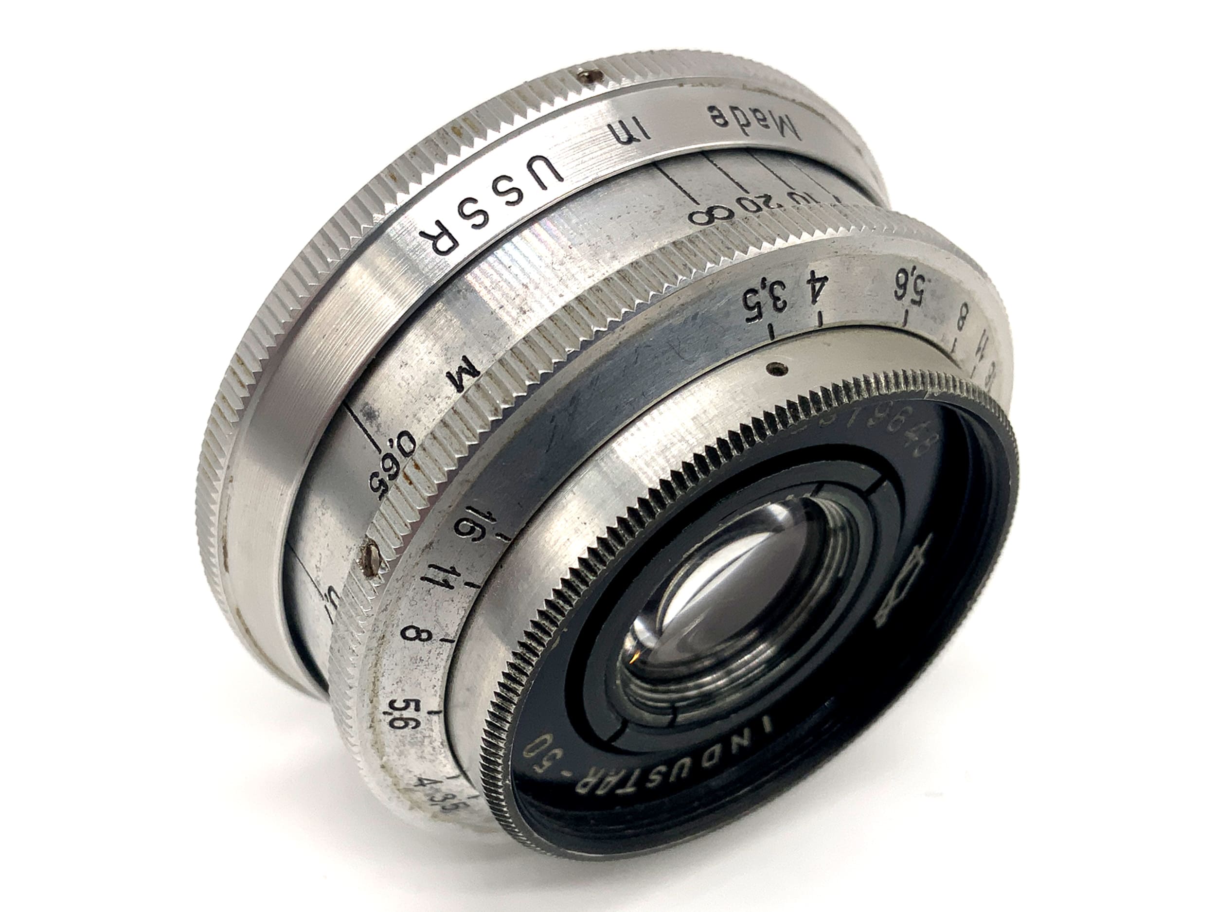 KMZ Industar 50 50mm 1:3.5 Objektiv Festbrennweite (M39)