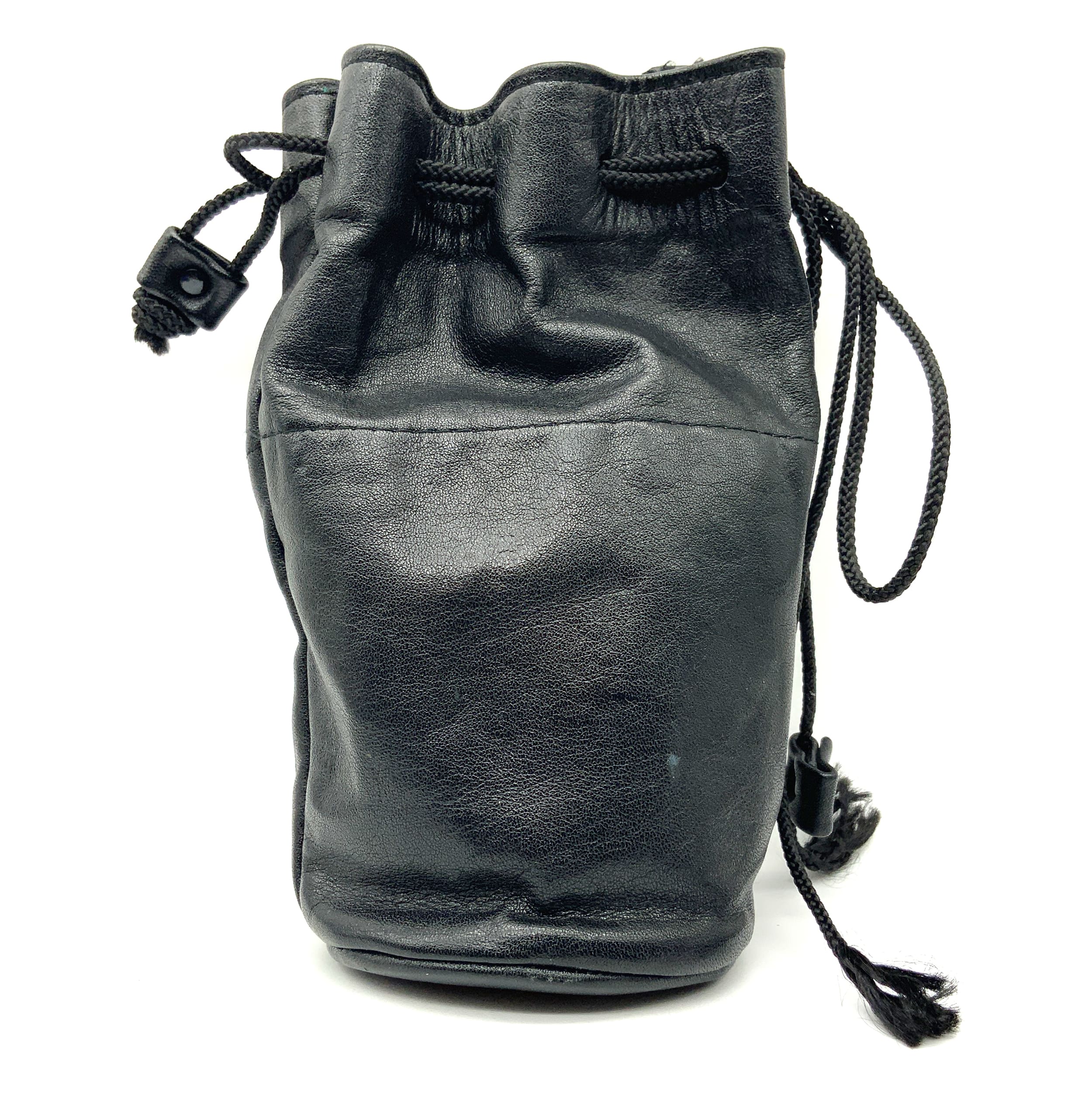 Contax Objektivbeutel 2 Köcher schwarz III Lederköcher Softcase Lens Pouch