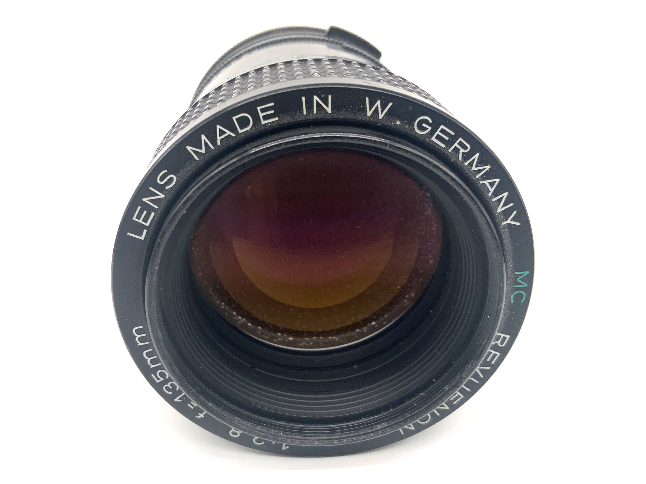 Revue MC Revuenon 135mm 1:2.8 Objektiv Festbrennweite (M42) Pilz!