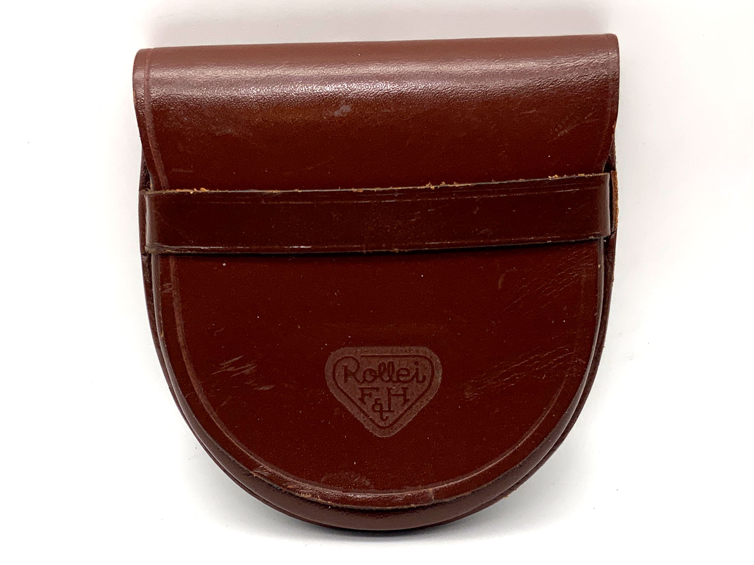 Rollei 6x6 Tasche braun Filtertasche Leder Etui Case für SL66 Fototasche