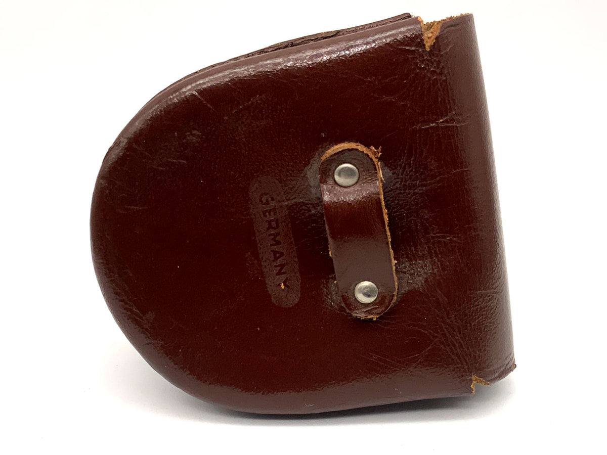 Étui en cuir Rollei RIII pour objectif Rolleiflex Baj3