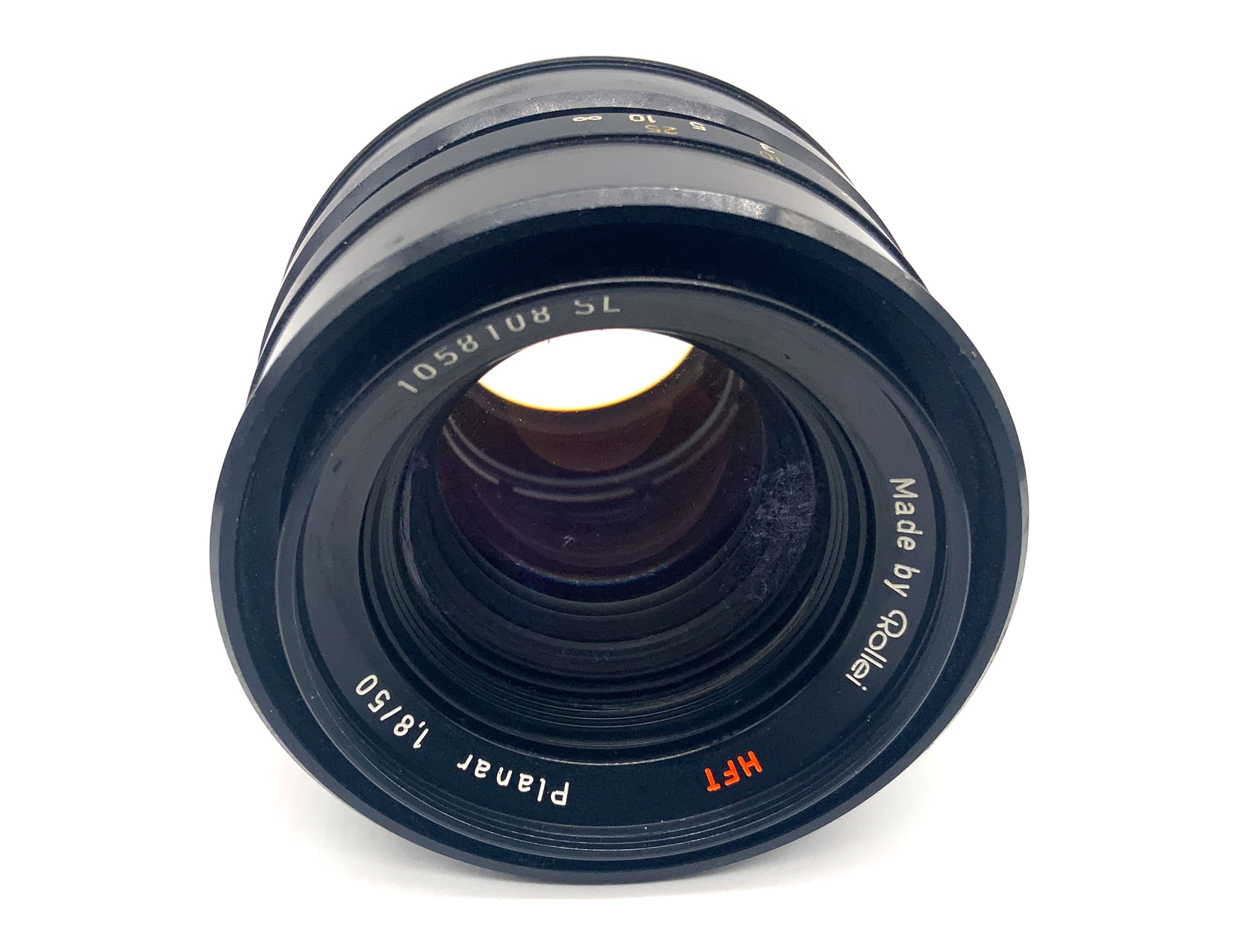 Rollei Planar HFT 50mm 1:1.8 Objektiv Festbrennweite (Rollei QBM) Pilz!