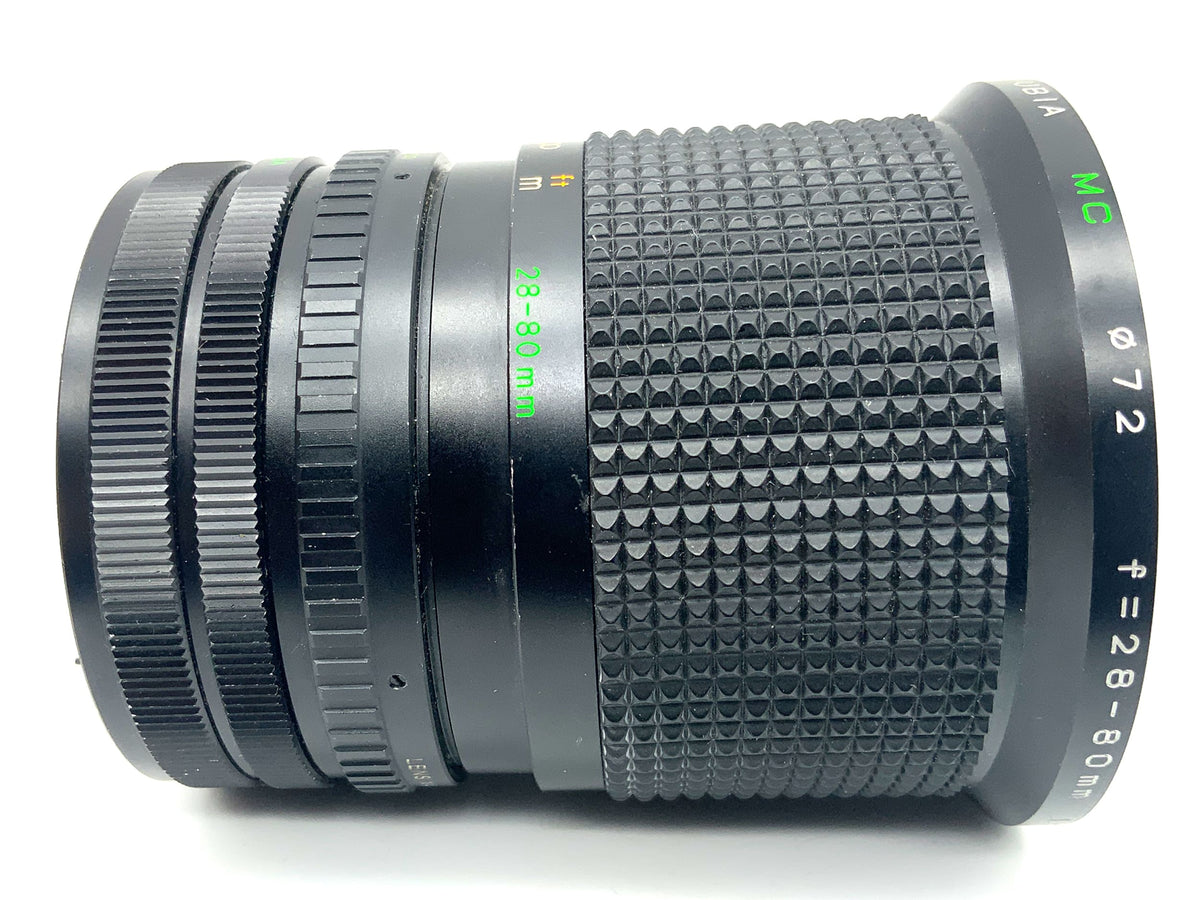 Objectif Danubia 28-80mm 1:3.5-4.5 à zoom automatique M Super MC (Canon FD)