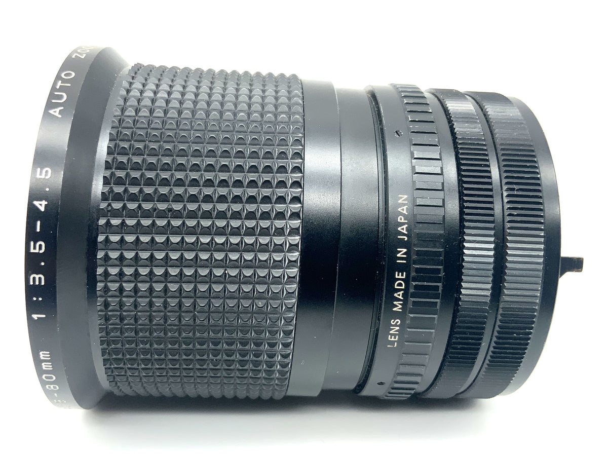 Objectif Danubia 28-80mm 1:3.5-4.5 à zoom automatique M Super MC (Canon FD)