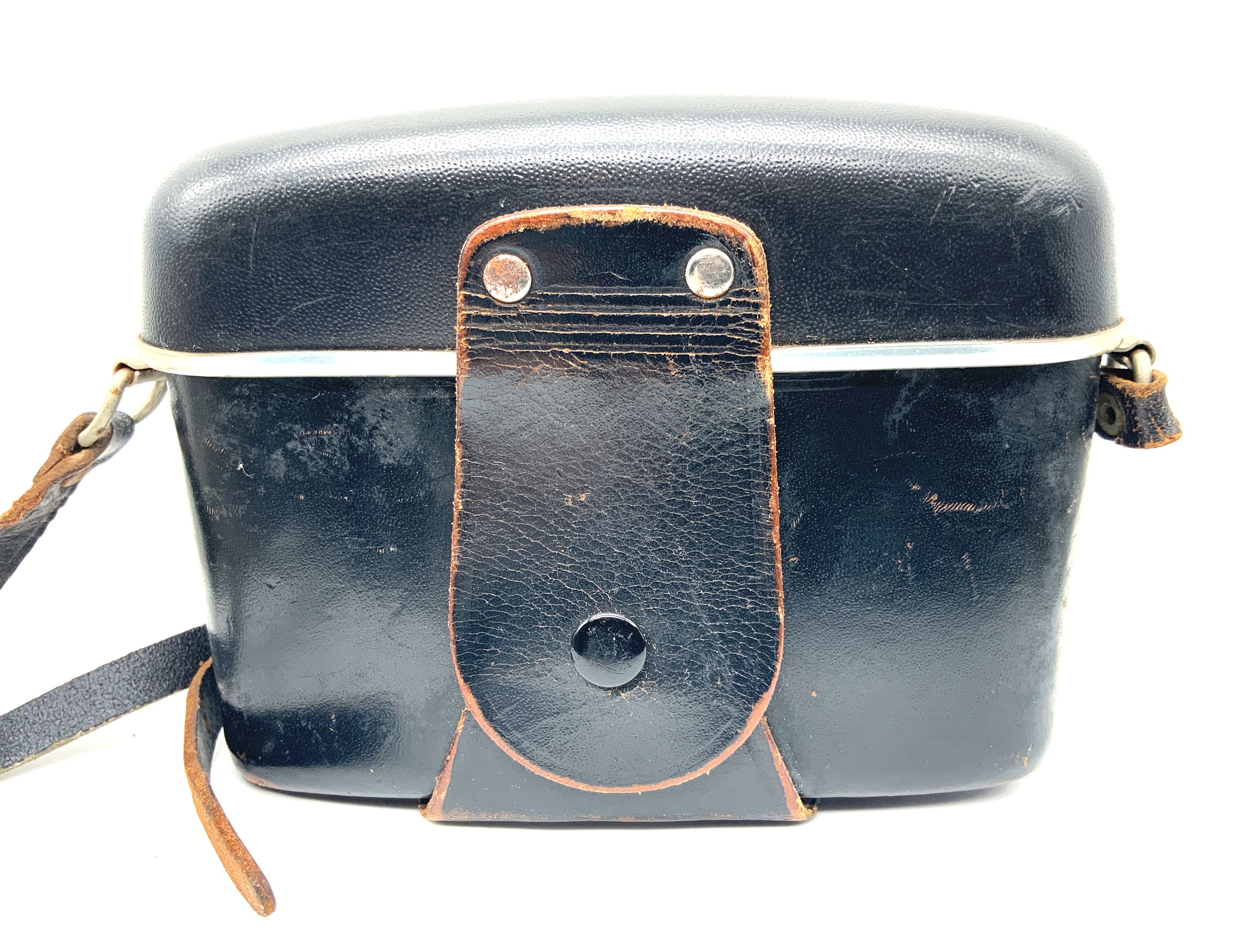 Étui Agfa 6114 Ready, cuir noir, sac pour appareil photo