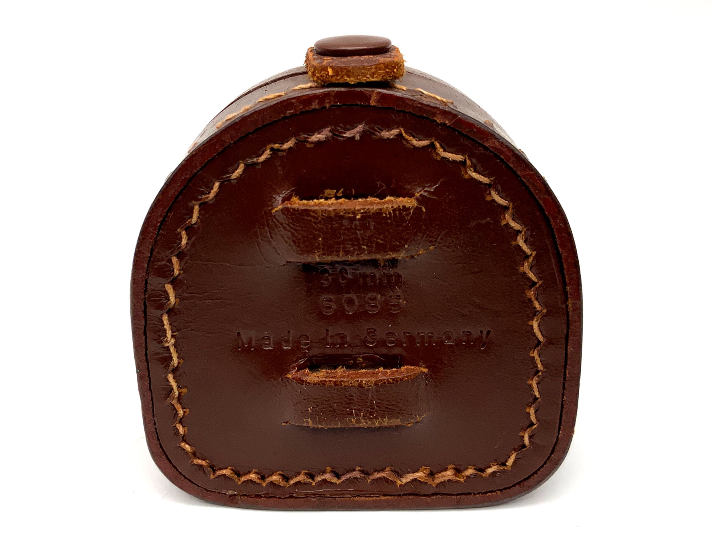 Agfa 6085 Bereitschaftstasche braun Leder Case Fototasche Kameratasche