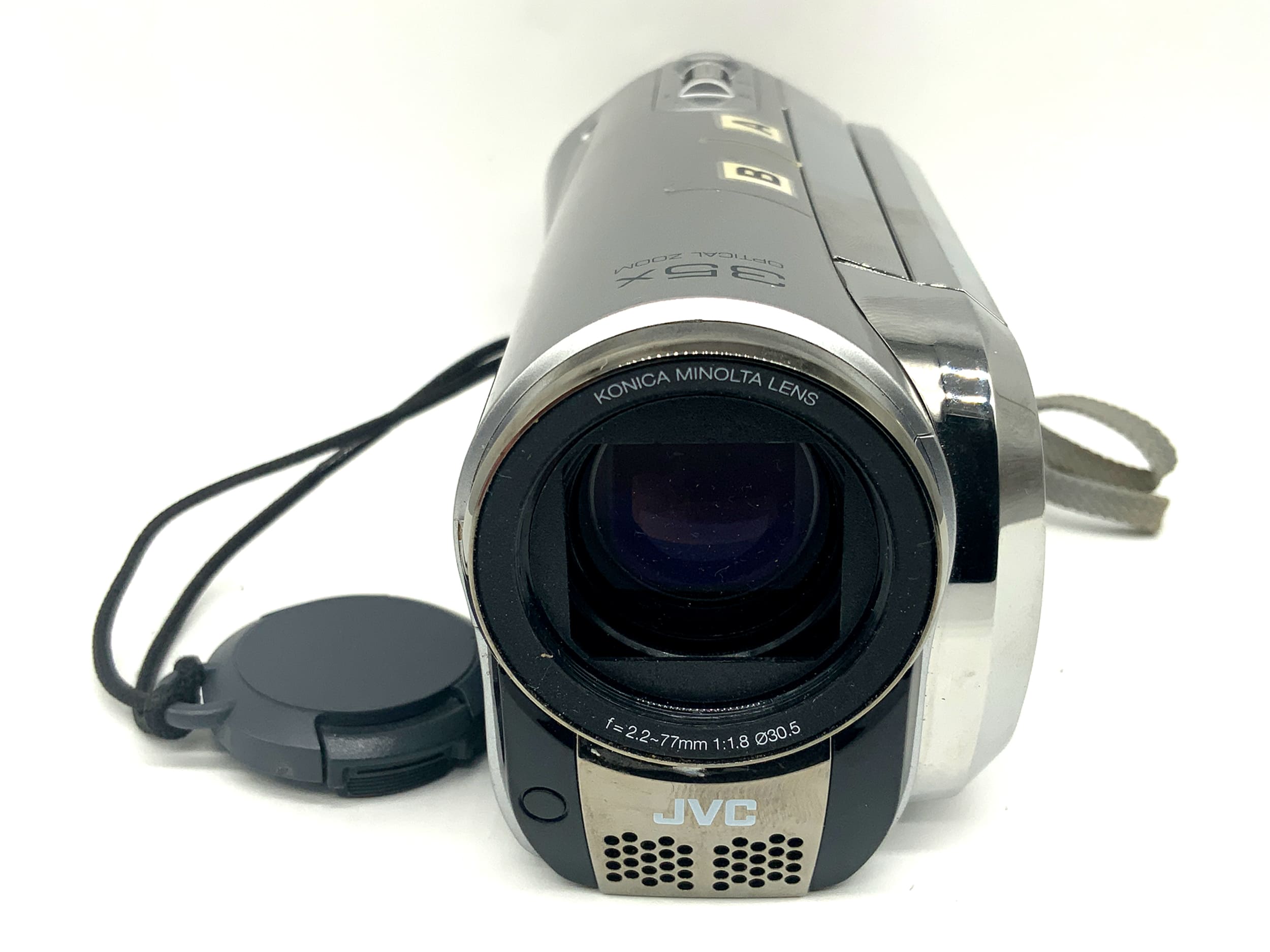 JVC GZ-MS95SE Everio Camcorder mit 2.2-77mm 1:1.8 Display dunkel Videokamera