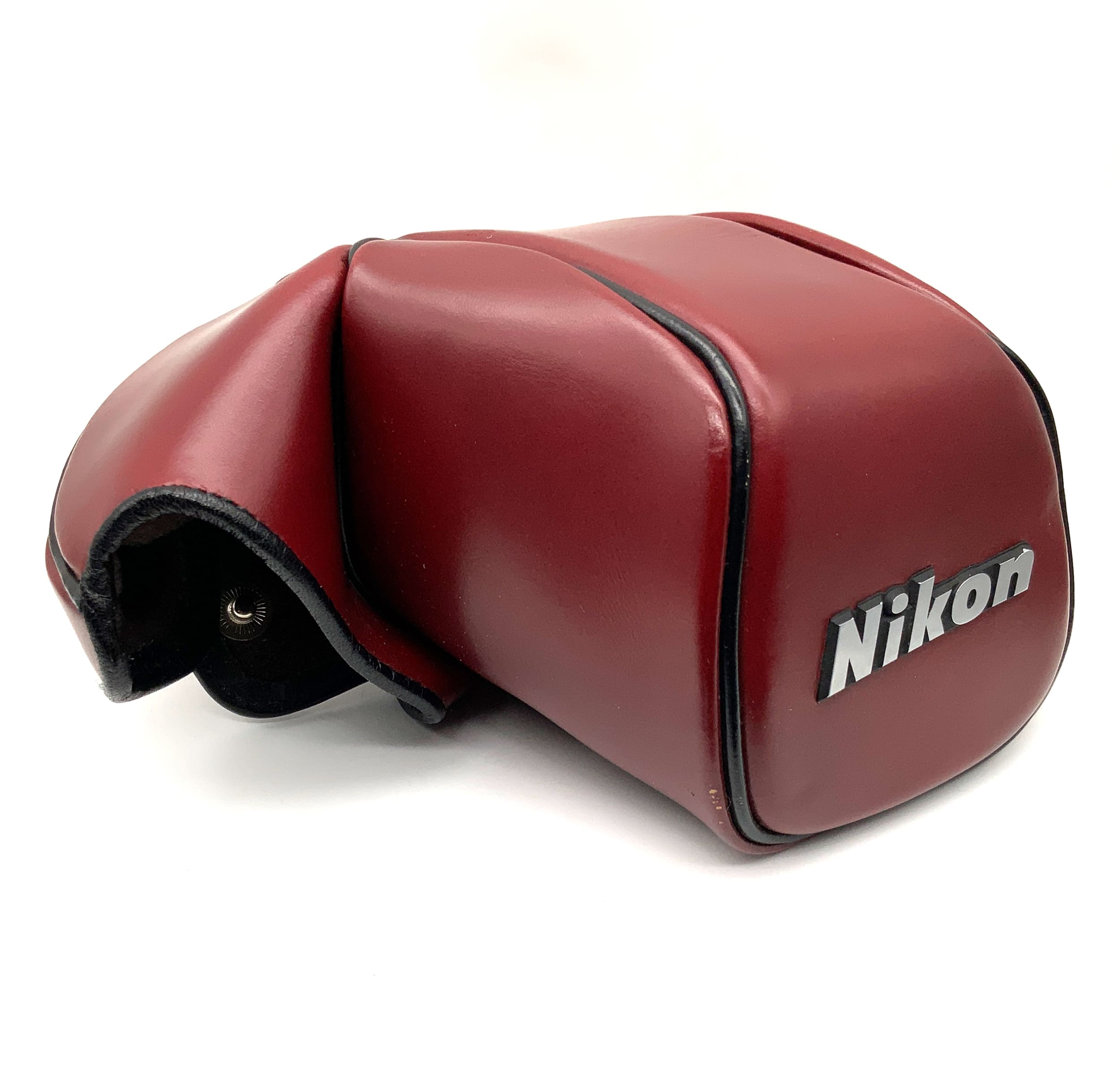 Nikon CF-22 Bereitschaftstasche rot !NUR OBERTEIL! Leder Kameratasche F3 HP SLR