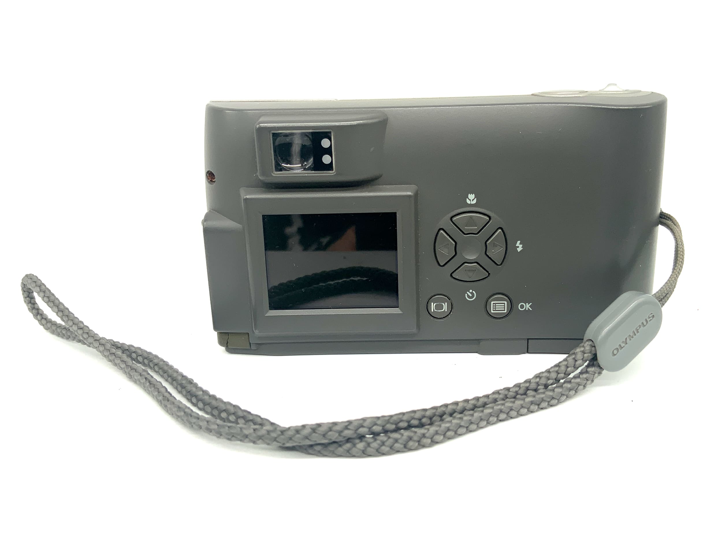 Olympus C-220 Zoom Digitale Kompaktkamera mit 5-15mm 1:2.8-4.9 Bleibt aus