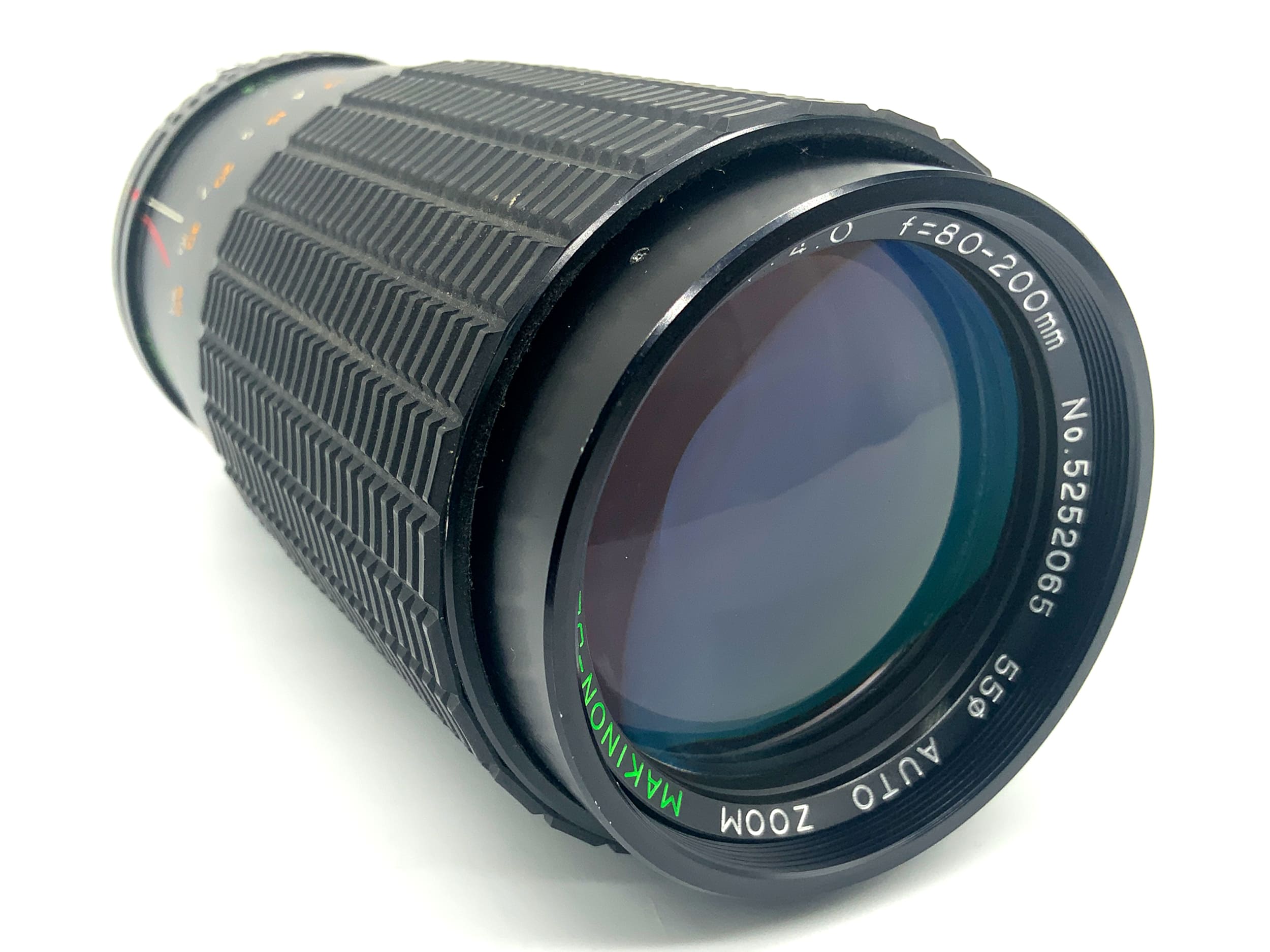 Makinon Serie E MC Auto Zoom 80-200mm 1:4 Zoomobjektiv (Olympus OM) Text lesen!