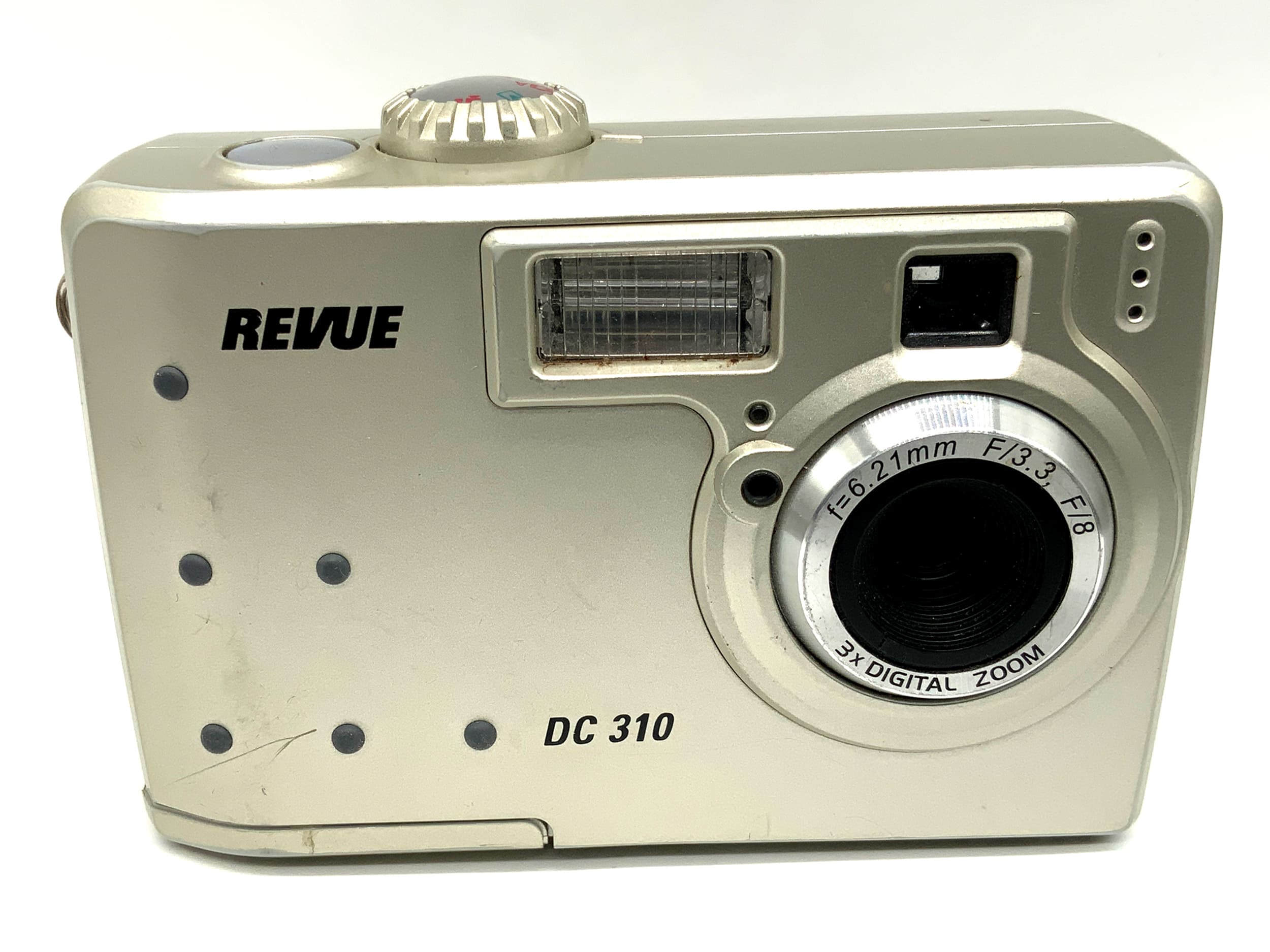 Revue DC 310 Digitale Kompaktkamera mit f/6.21mm f/3.3 f/8