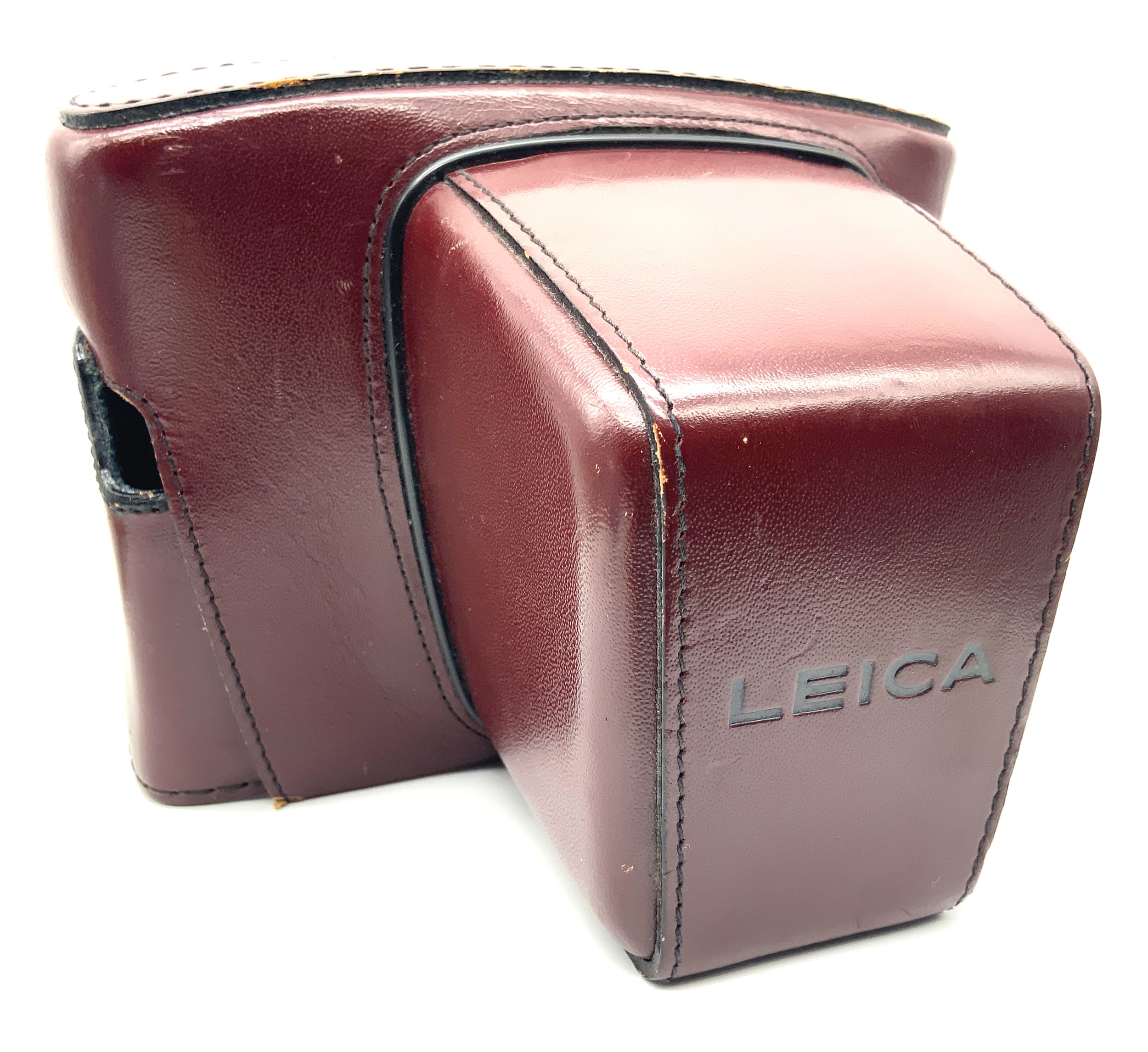 Leica R3 Bereitschaftstasche rot Leder Case Ever Ready Fototasche Kameratasche