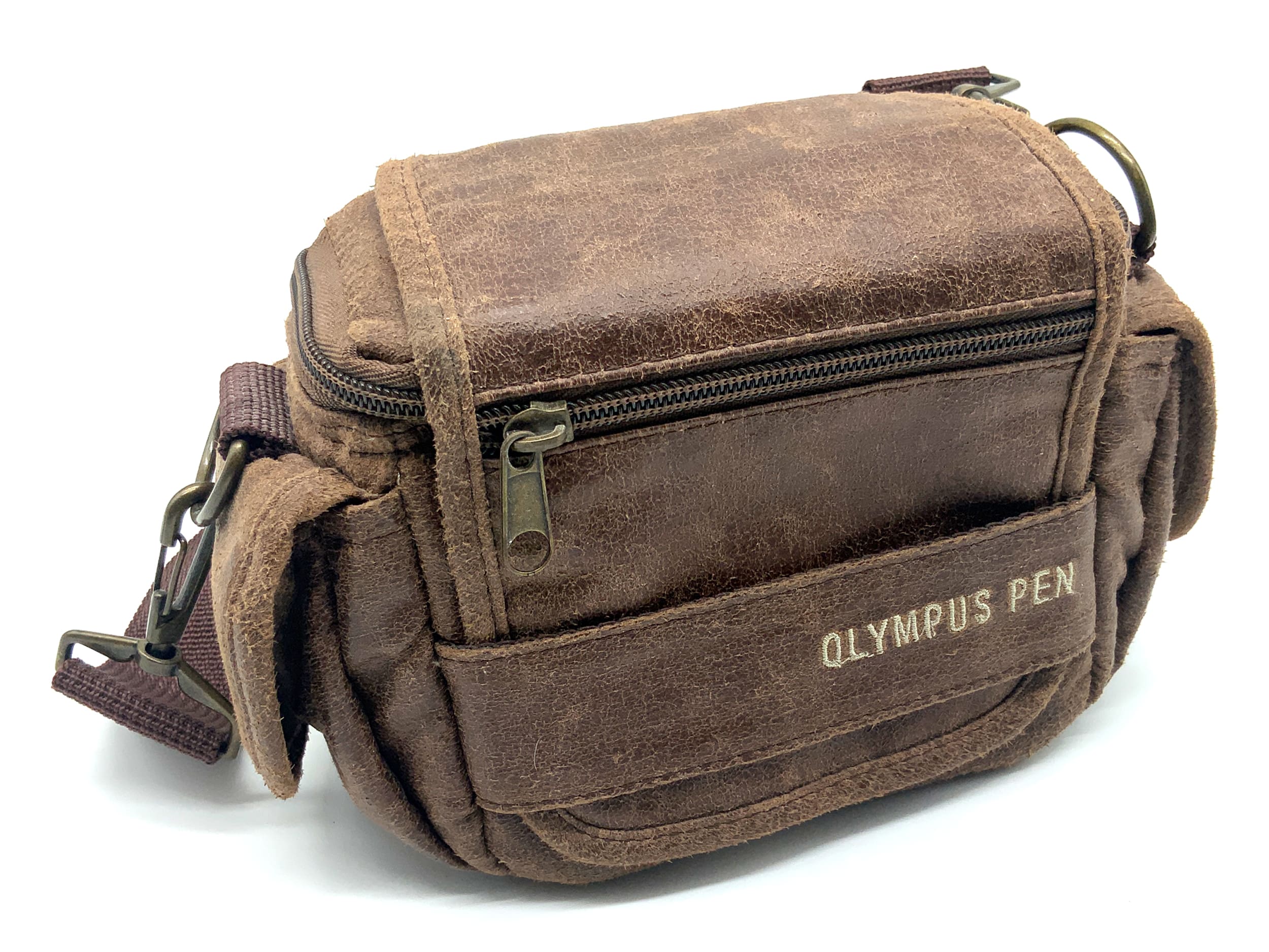 Olympus PEN Bereitschaftstasche braun Tasche Bag Kameratasche Fototasche
