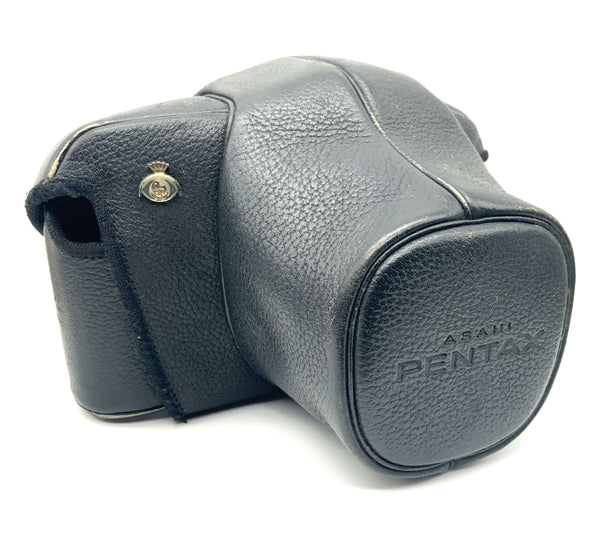 Pentax K2 Bereitschaftstasche schwarz Leder Bag Tasche Ever Ready Fototasche