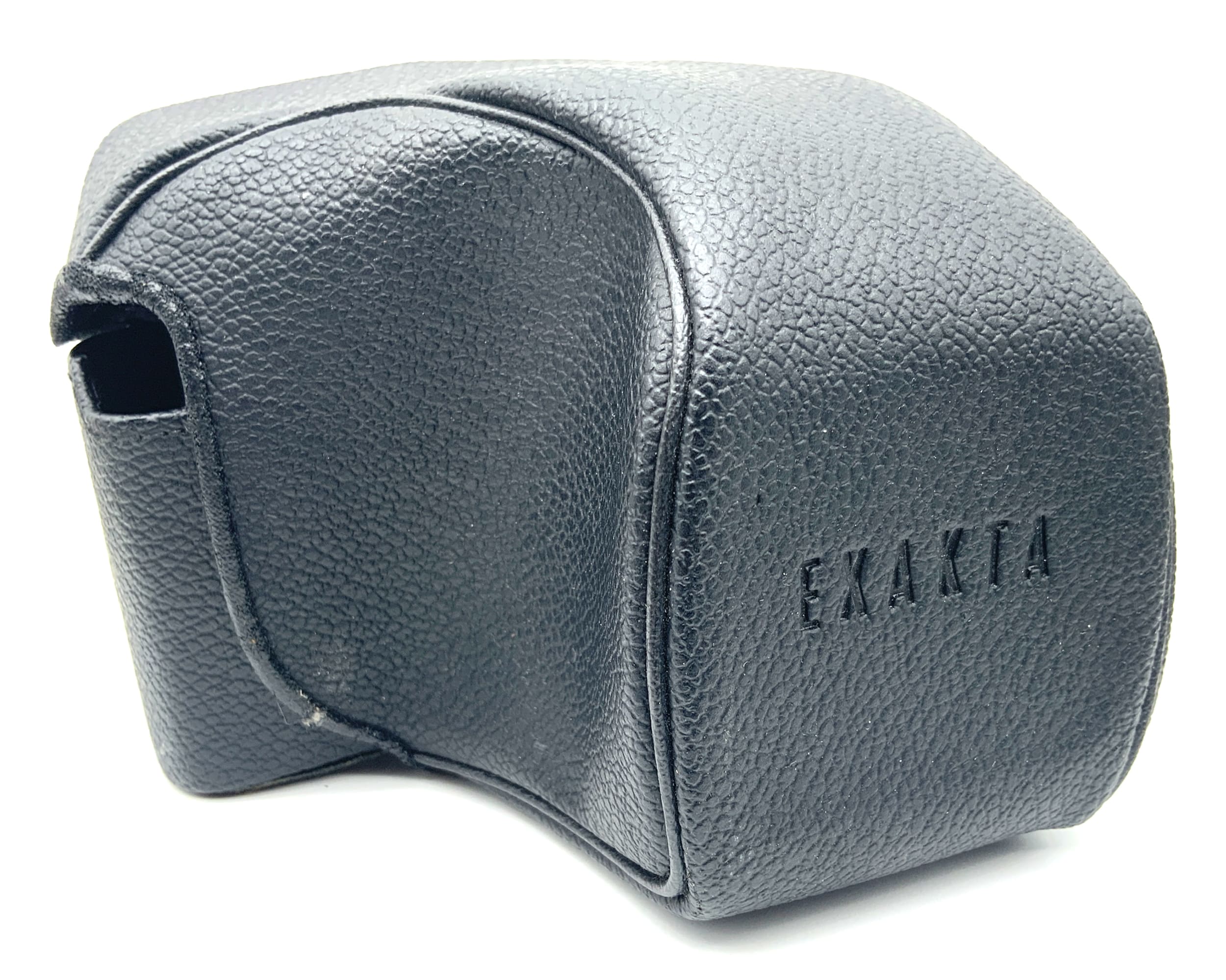 Exakta EDX 3 Bereitschaftstasche schwarz Leder Bag Tasche Ever Ready Fototasche