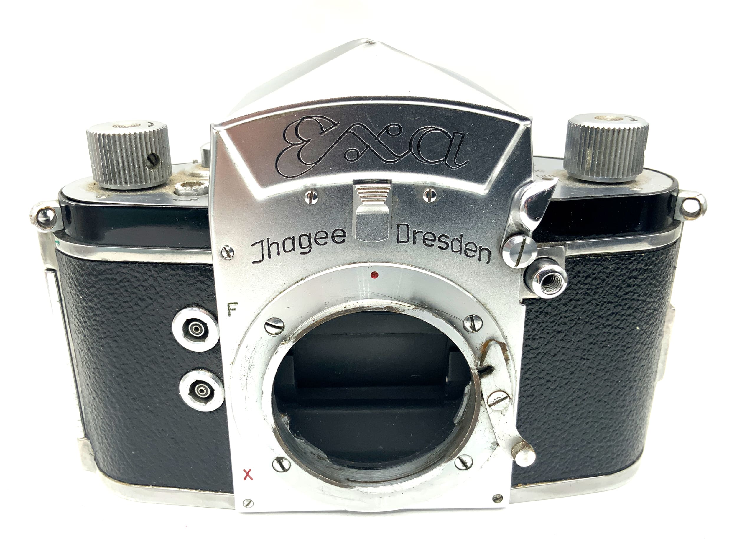 Ihagee Dresden Exa Typ 4 SLR 35mm Spiegelreflexkamera analog Body Gehäuse (Exa)