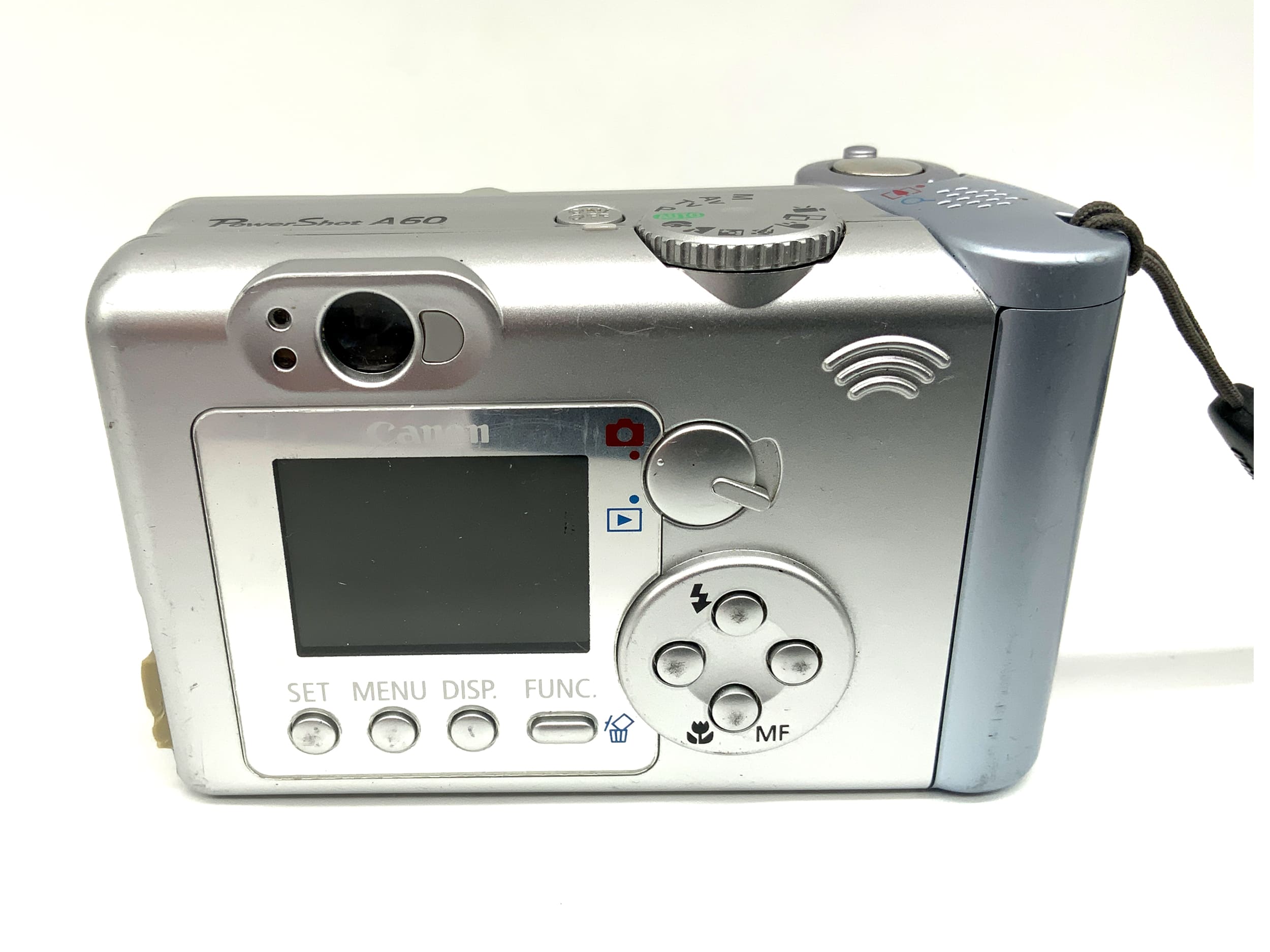 Canon PowerShot A60 Digitale Kompaktkamera mit 5.4-16.2mm 1:2.8-4.8 Bleibt aus