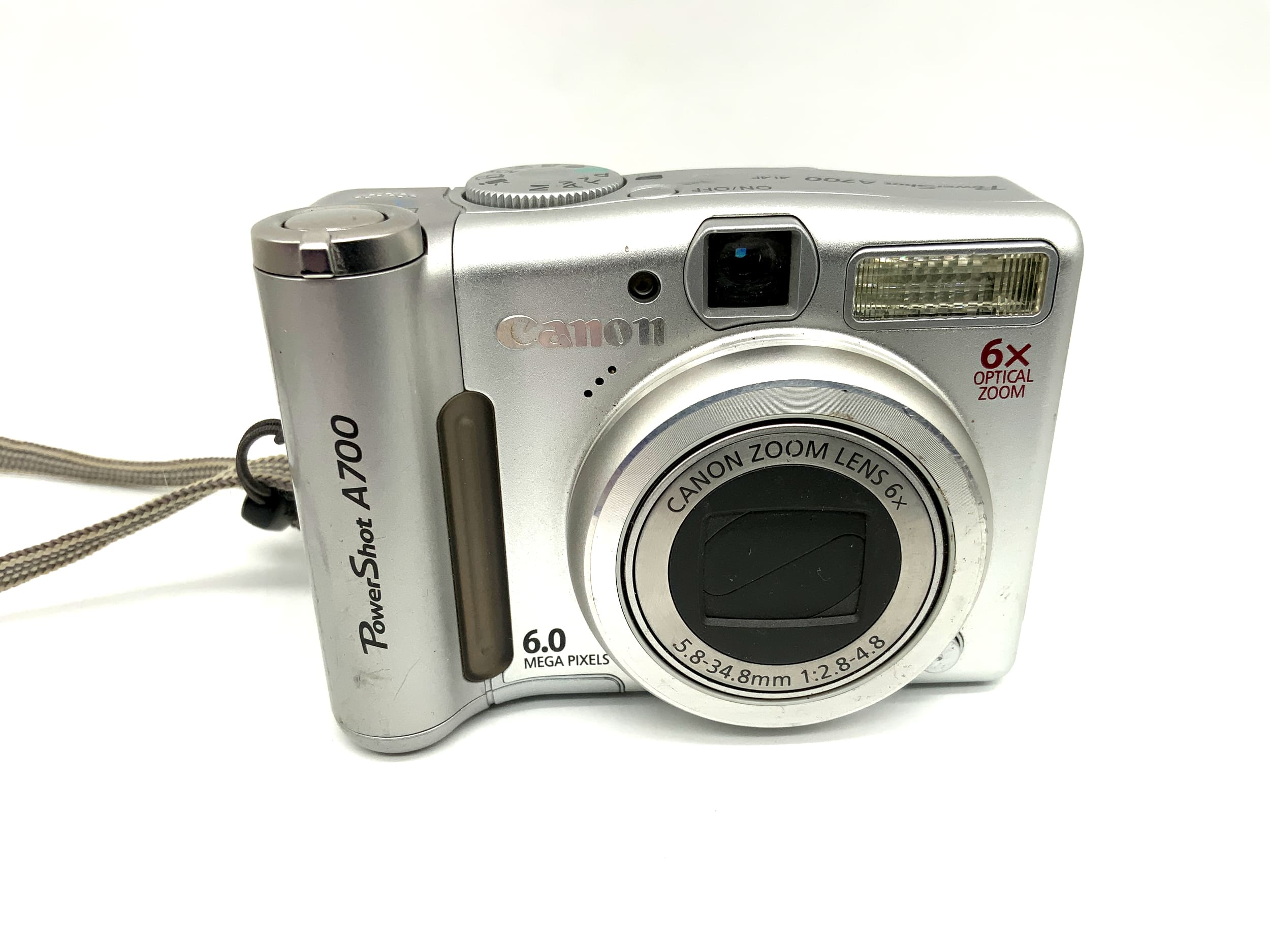 Canon PowerShot A700 Digitale Kompaktkamera mit 5.8-34.8mm 1:2.8-4.8