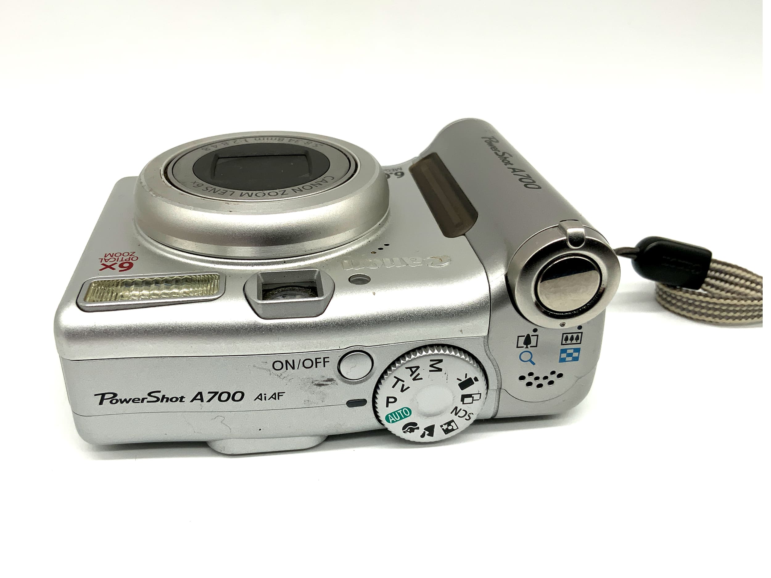 Canon PowerShot A700 Digitale Kompaktkamera mit 5.8-34.8mm 1:2.8-4.8