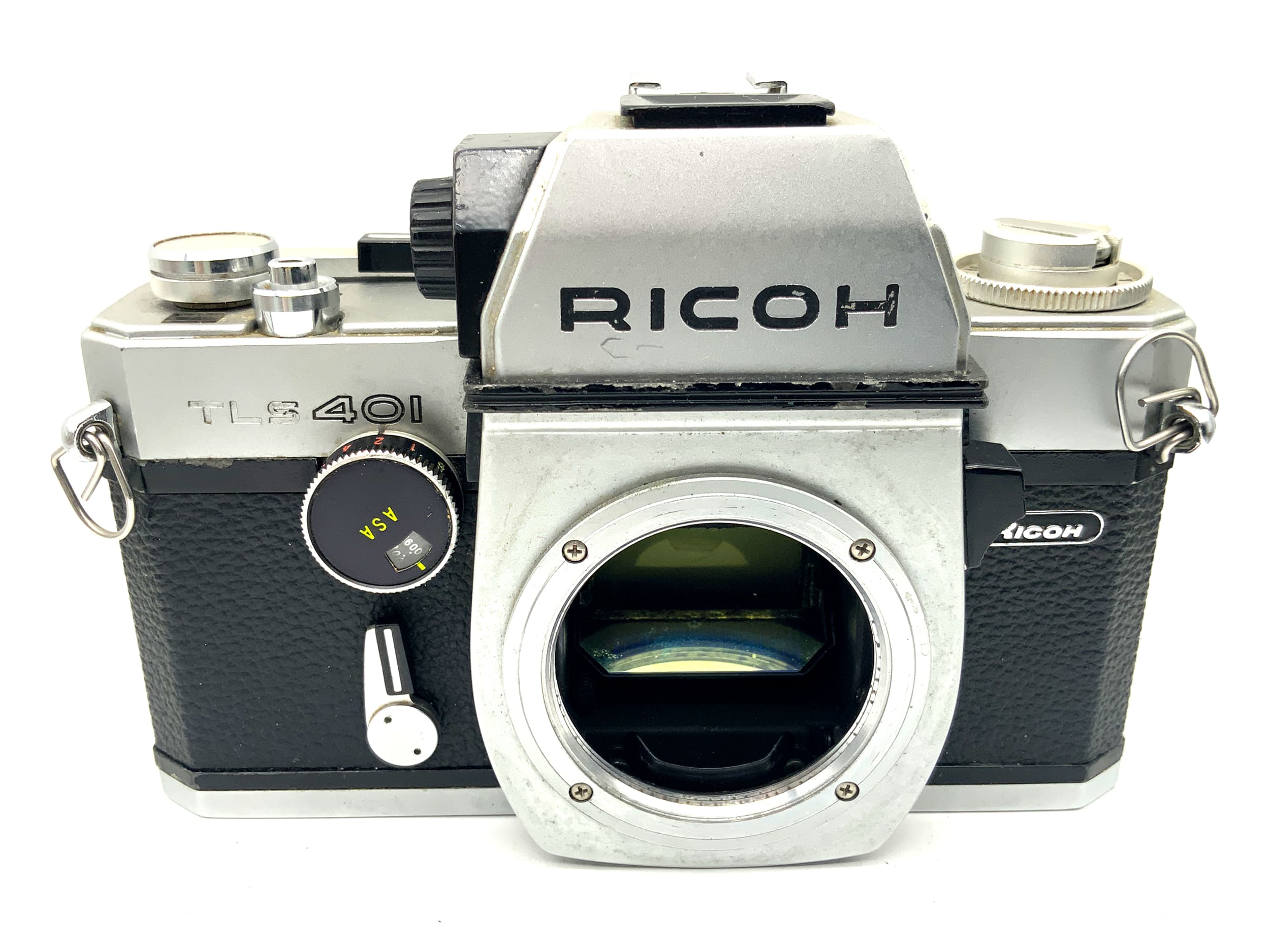 Ricoh TLS 401 SLR 35mm Spiegelreflexkamera analog Body Gehäuse (M42)