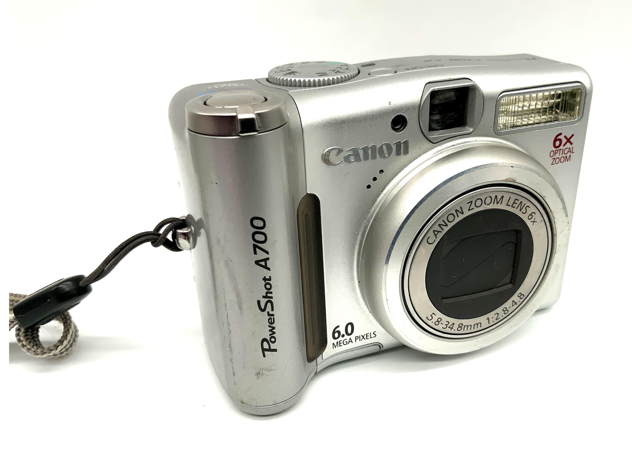 Canon PowerShot A700 Digitale Kompaktkamera mit 5.8-34.8mm 1:2.8-4.8