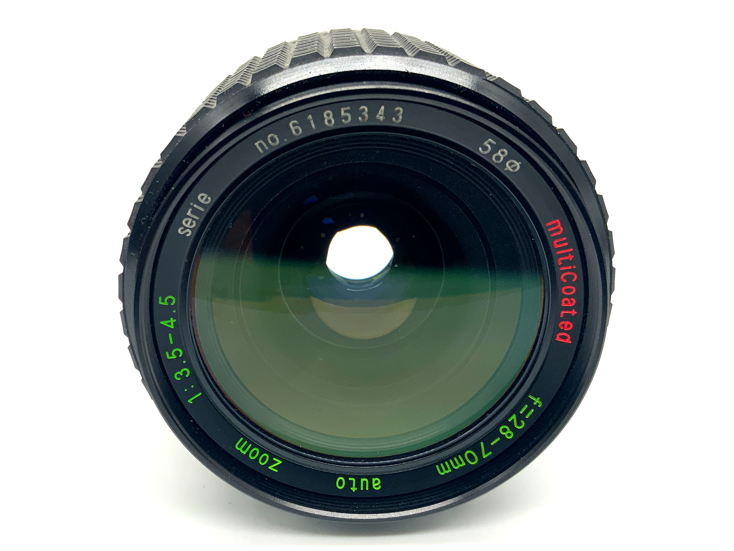 Multicoated Auto Zoom 28-70mm 1:3.5-4.5 Objektiv Zoomobjektiv (Canon FD)