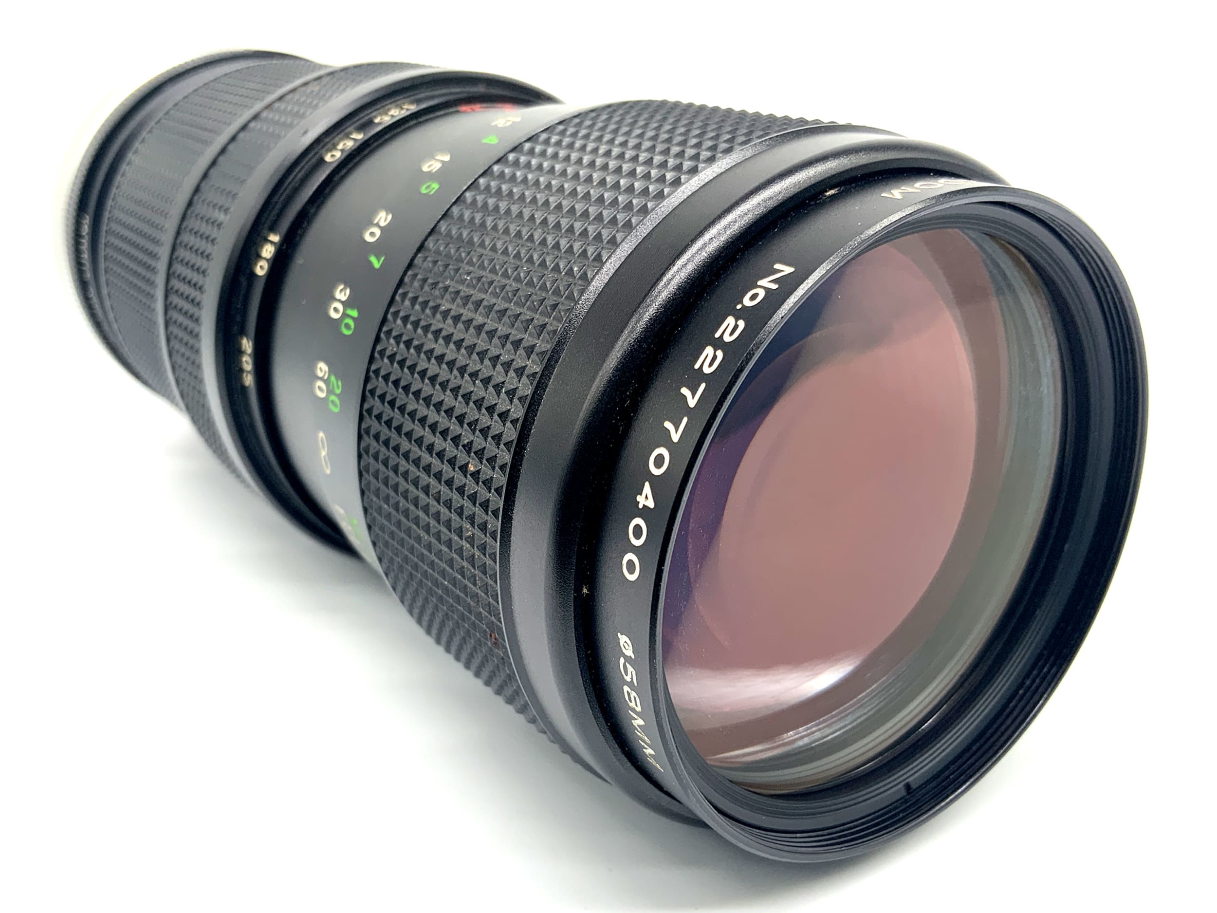Vivitar Close Focusing Auto Zoom 75-205mm 1:3.8 Objektiv Zoomobjektiv (Canon FD)