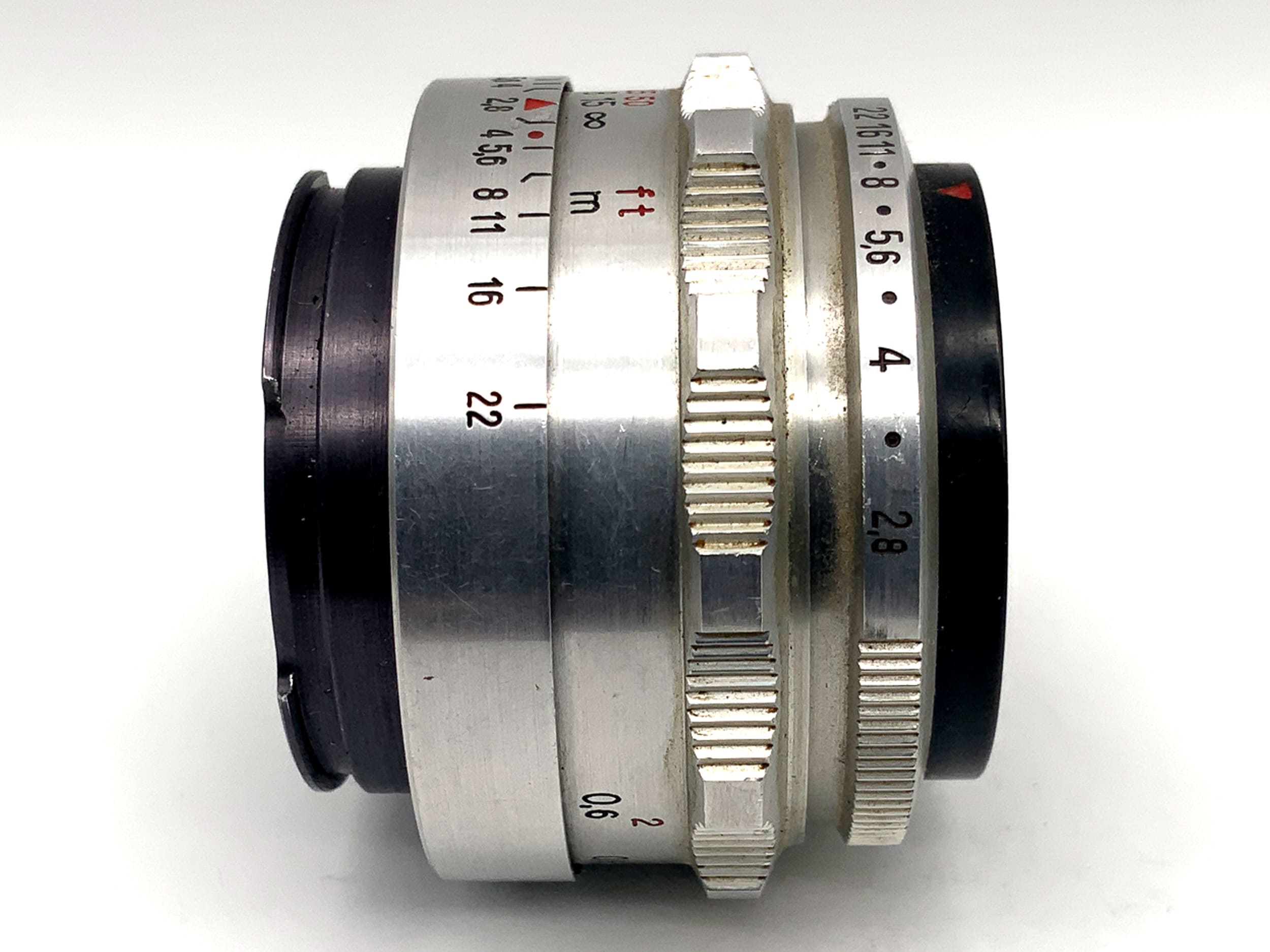 Carl Zeiss 50mm 1:2.8 Objektiv Tessar Festbrennweite (Exa)