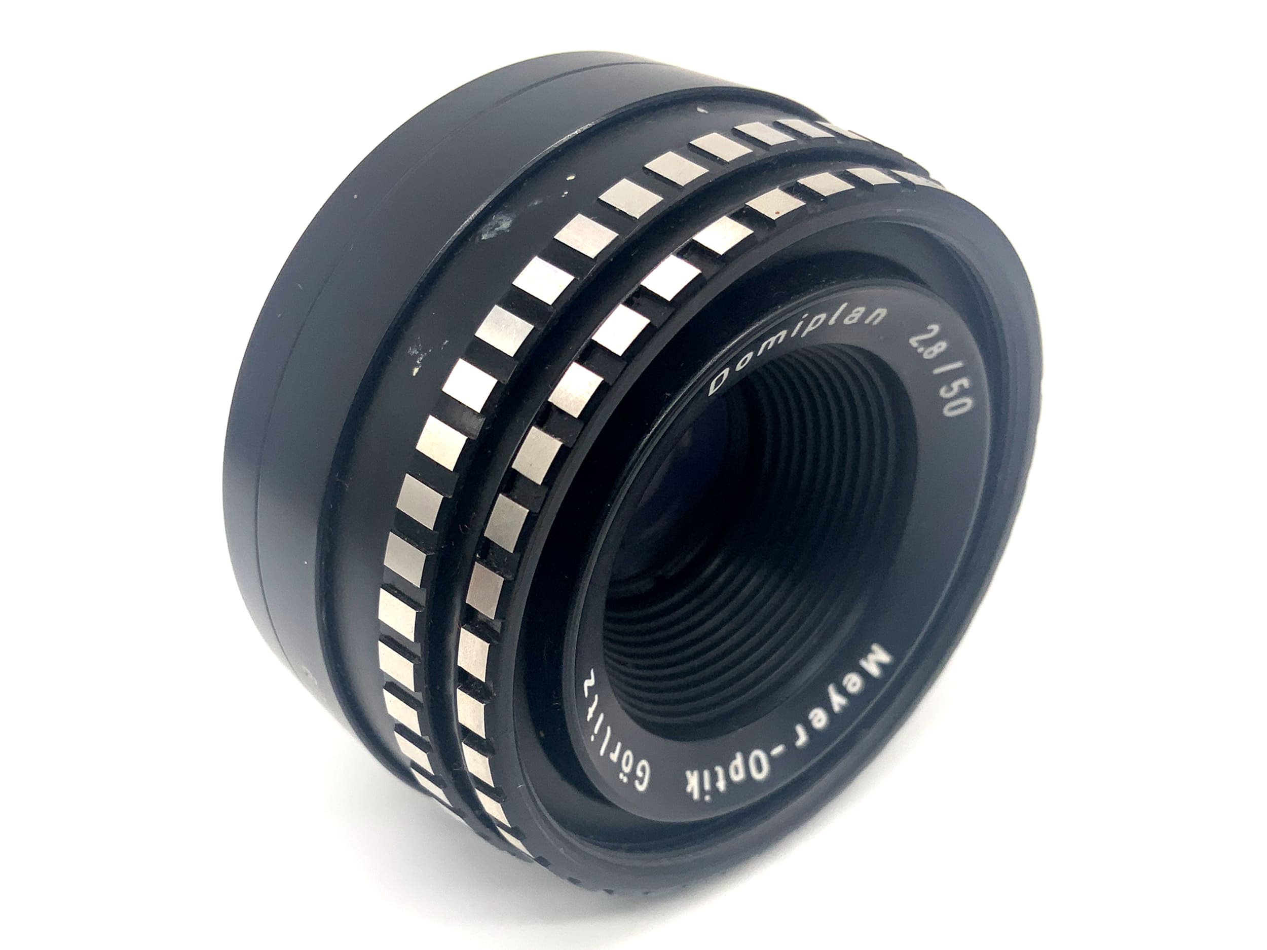 Meyer-Optik Görlitz Domiplan 50mm 1:2.8 Objektiv Festbrennweite (M42) Nebel!