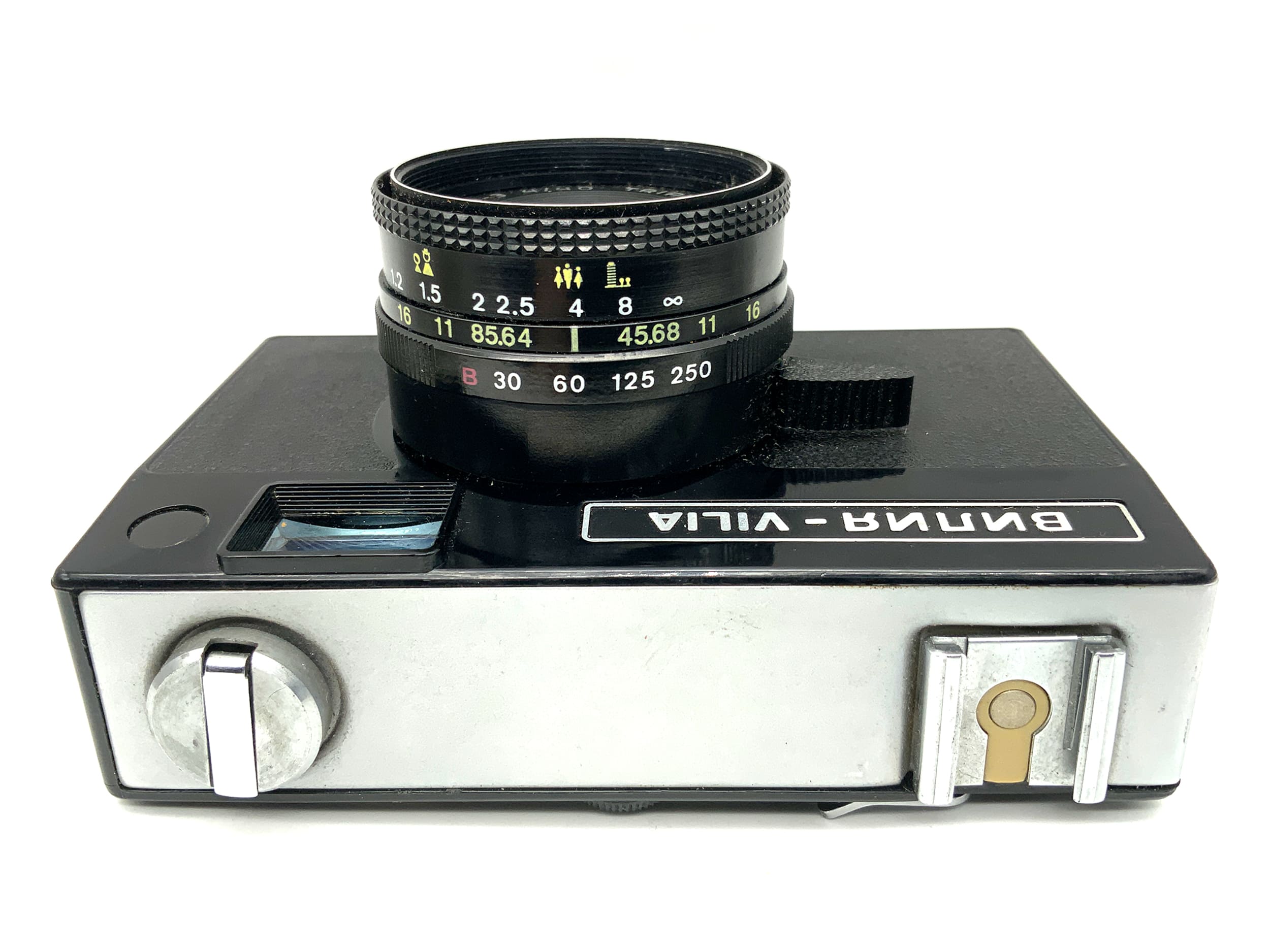 Belomo Vilia Sucherkamera mit Triplet 69-3 4/40 Kompaktkamera Analogkamera