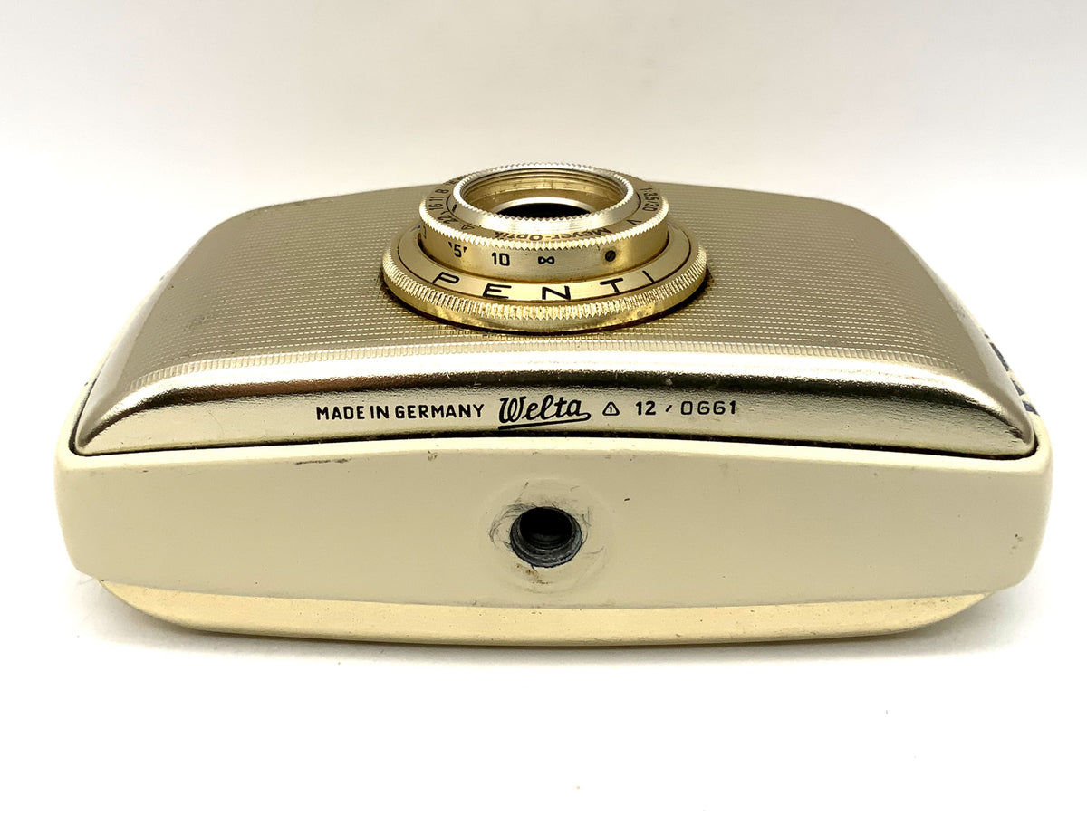 Pentacon Welta Penti Sucherkamer Meyer-Optik Trioplan 1:3.5/30mm V  Analogkamera