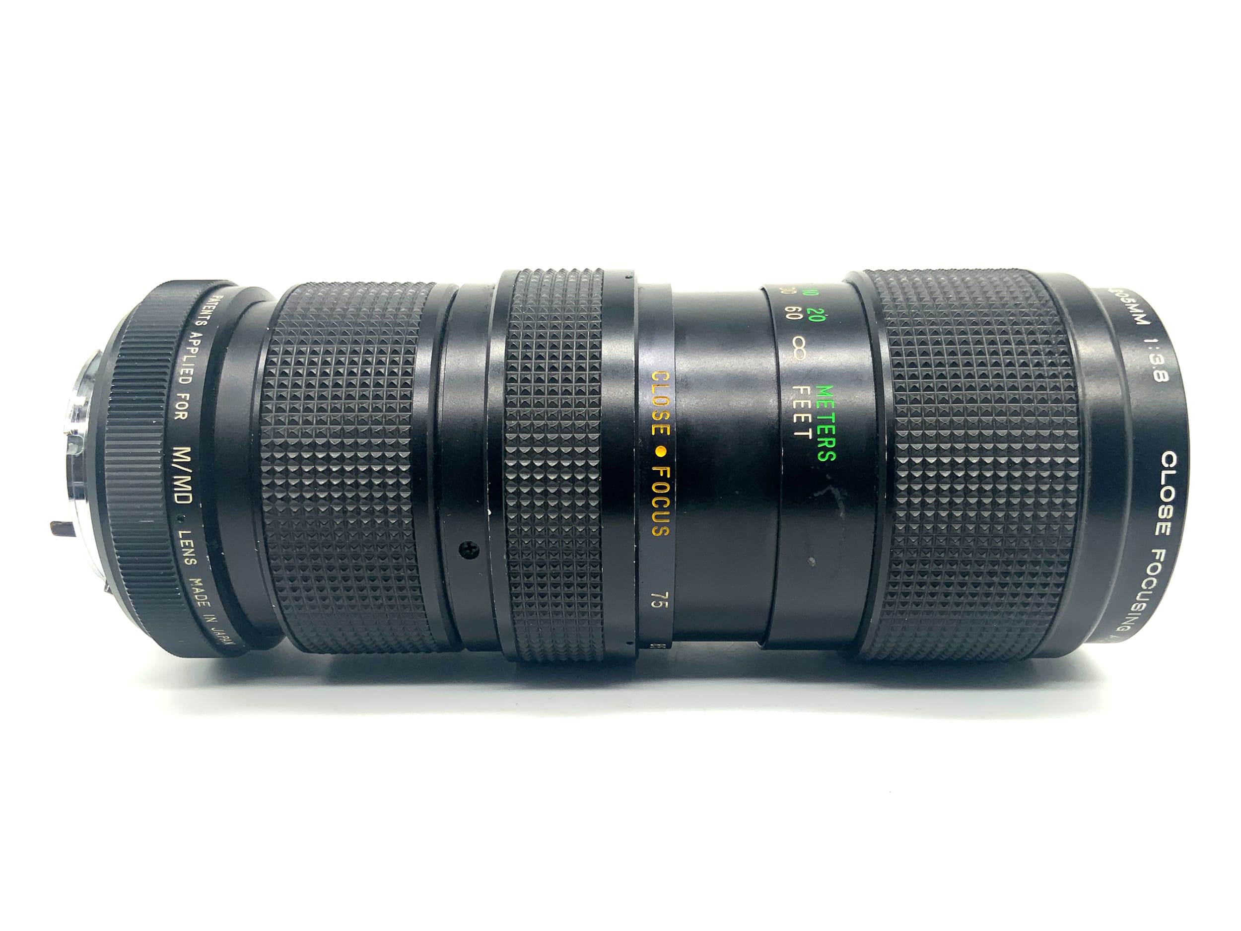 Vivitar Close Focusing Auto Zoom 75-205mm 1:3.8 Zoomobjektiv (Minolta MD)
