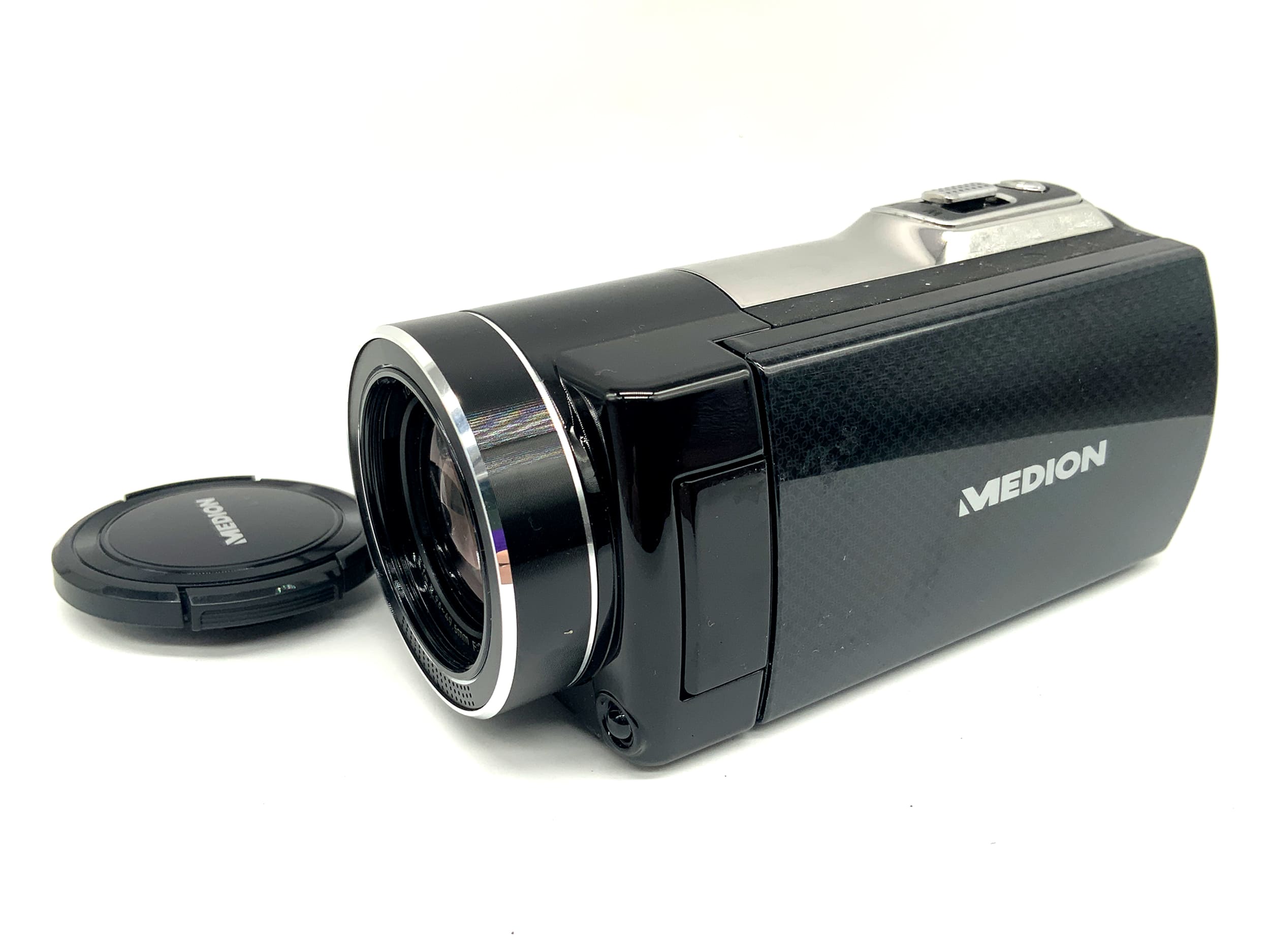 Medion MD86695 Camcorder mit 4.95-49.5 2.8 Videokamera mit Akku