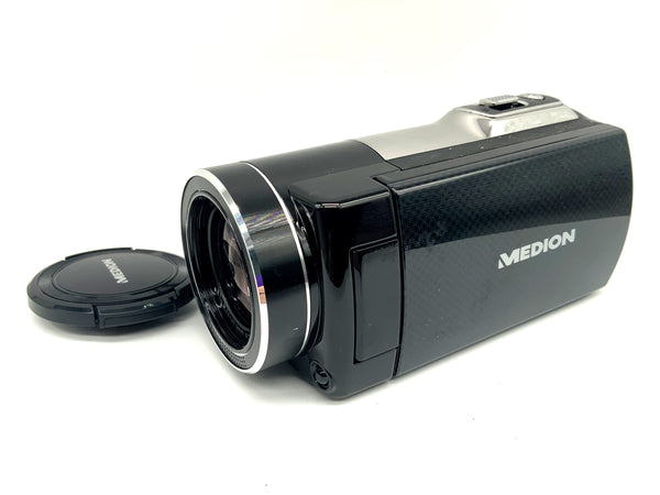 Medion MD86695 Camcorder mit 4.95-49.5 2.8 Videokamera mit Akku