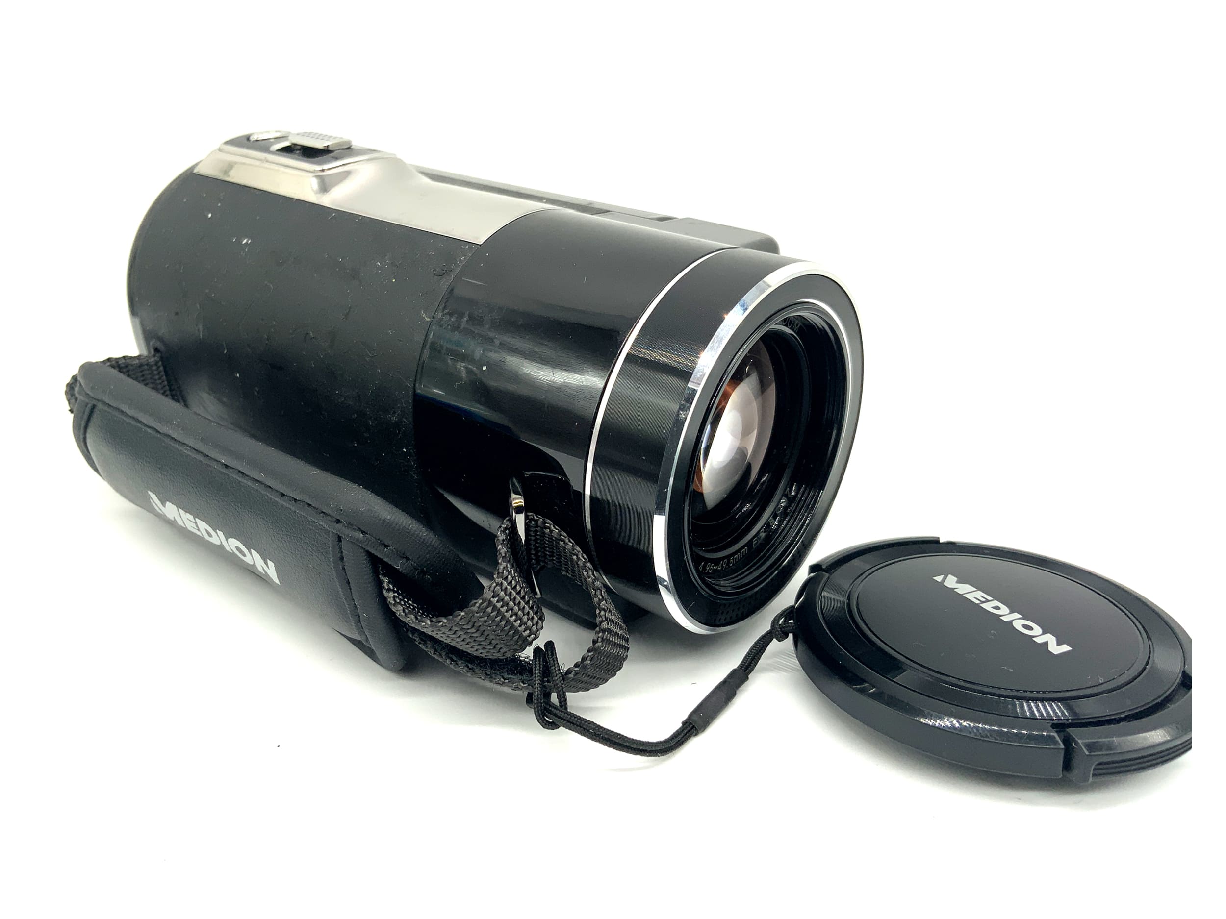 Medion MD86695 Camcorder mit 4.95-49.5 2.8 Videokamera mit Akku