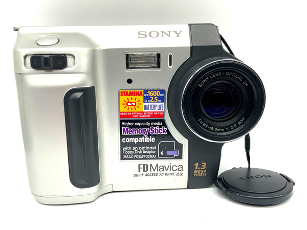 Sony FD Mavica Digitale Kompaktkamera mit 6.1-18.3 1:2.8