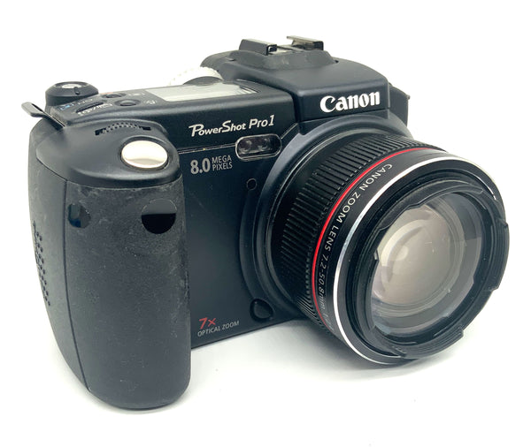 Canon PowerShot Pro1 Bridgekamera mit 7.2-50.8 1:2.4-3.5 Bleibt aus