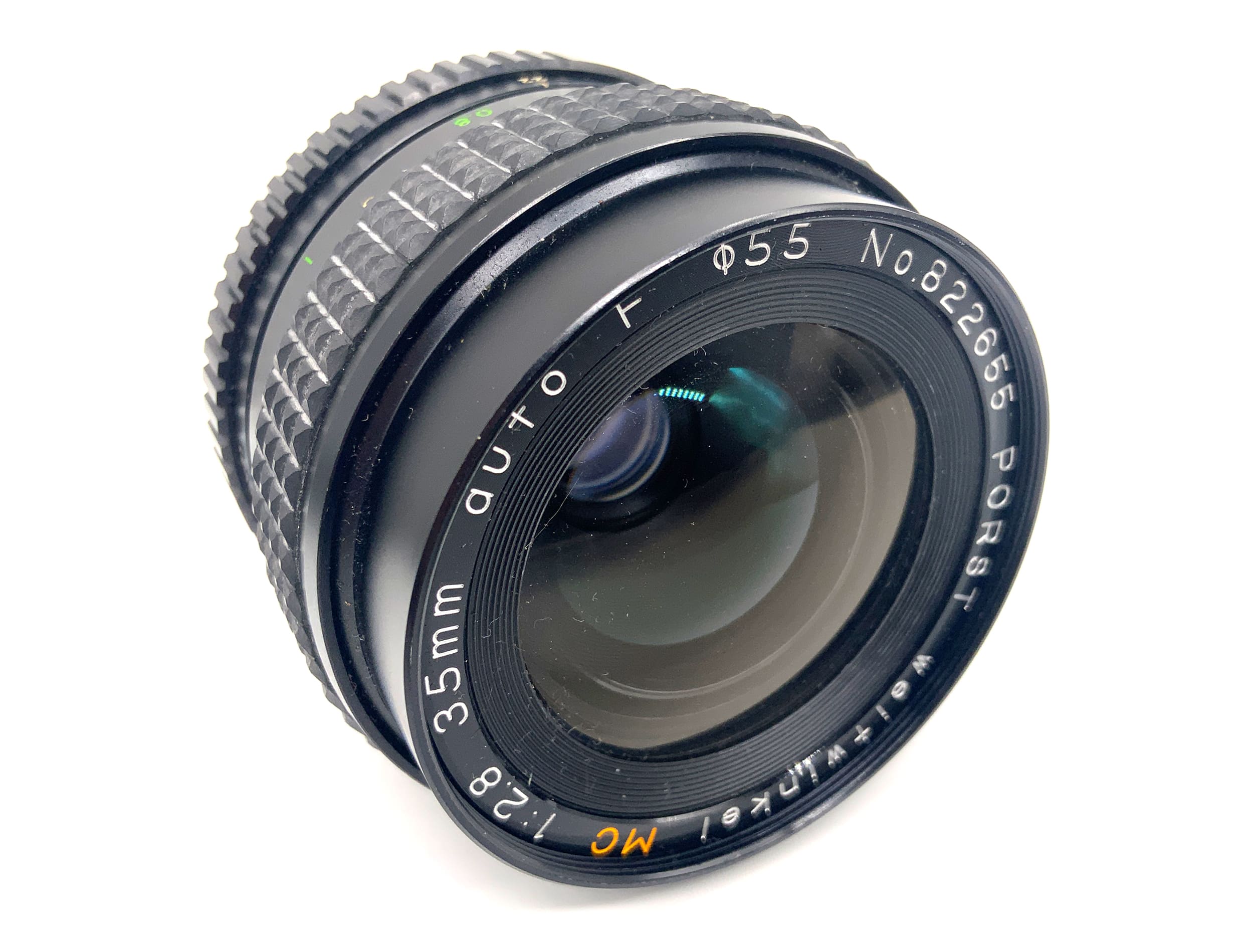 Porst Weitwinkel ww MC auto F 35mm 1:2.8 Objektiv (M42) Text lesen!