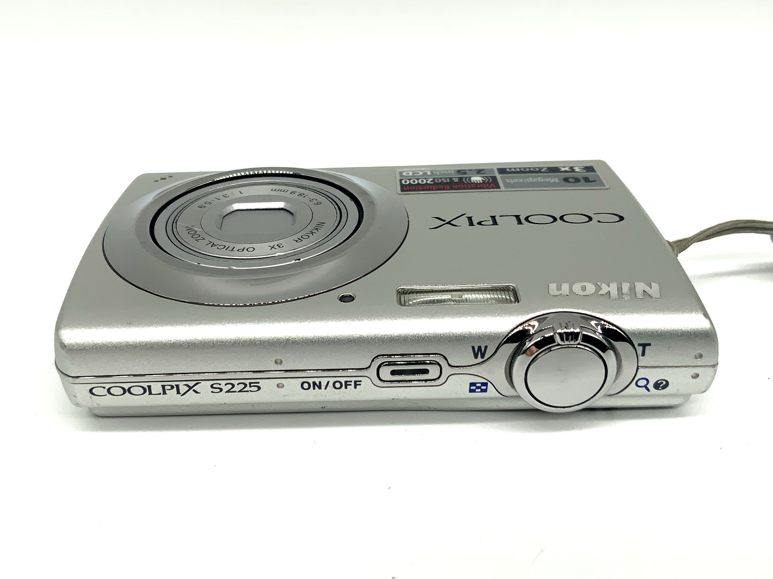 Nikon Coolpix S225 Digitale Kompaktkamera mit 6.3-18.9 1:3.1-5.9