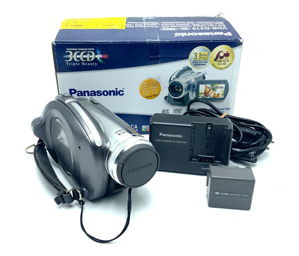 Panasonic VDR-D310 Bridgekamera mit Leica 3.0-30 1:1.8 Digitalkamera